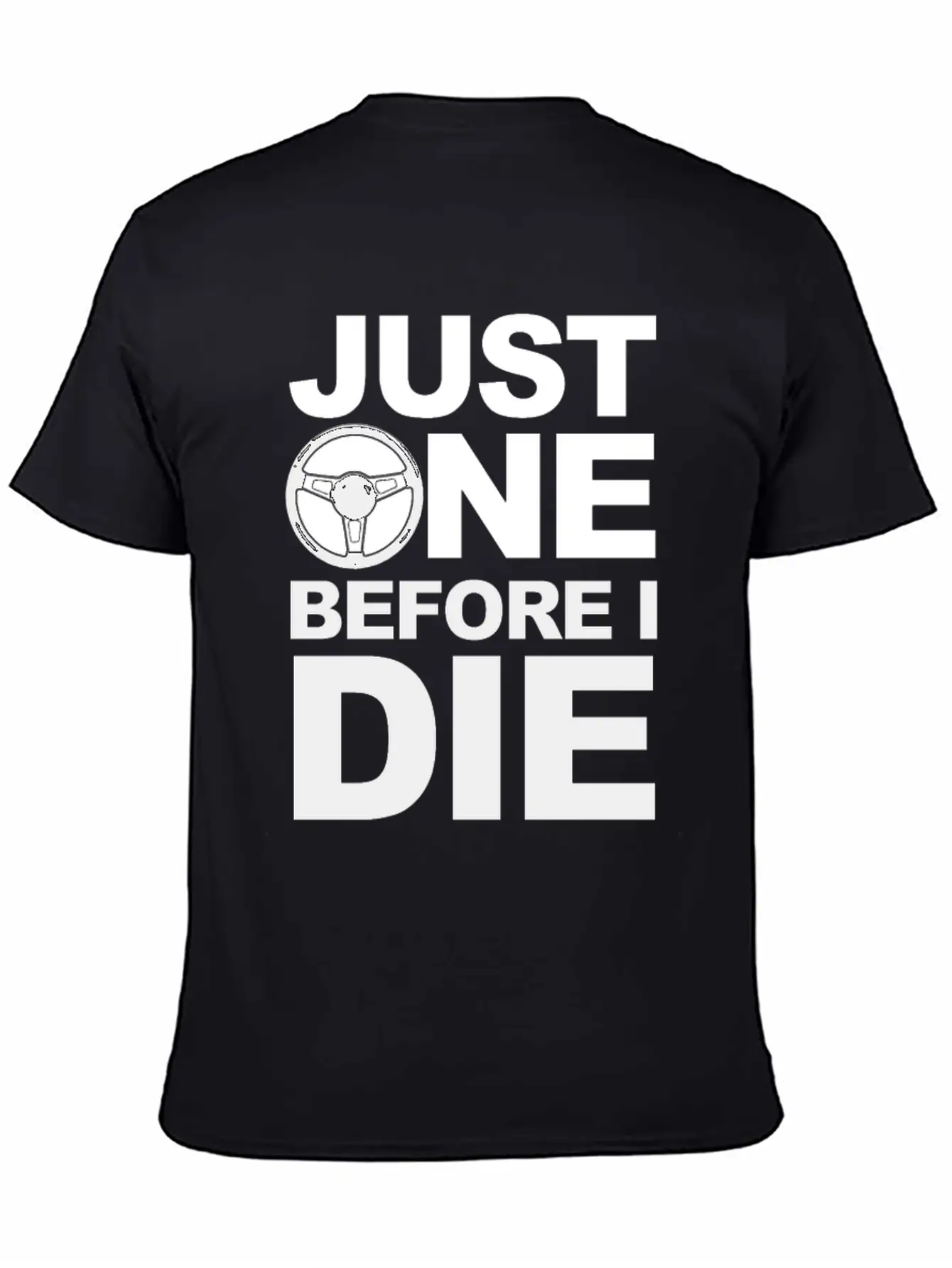 02 JUST ONE MORE B Gift Comfortable Minimalist Graphic Tee – Summer Style Essential