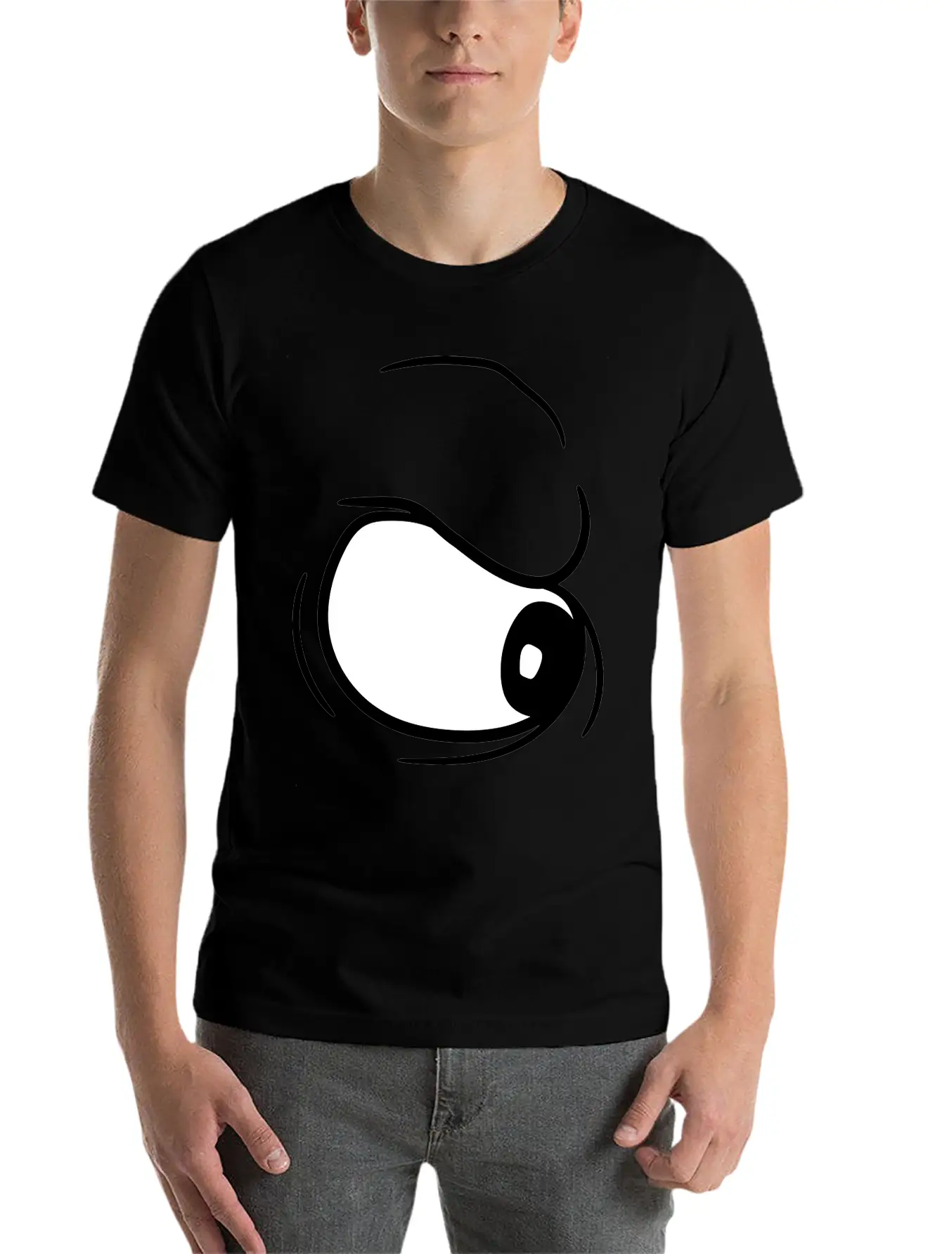 1 Eye Toss On You Look Upset Staring Disgust Pisse Comfortable Minimalist Graphic Tee – Summer Style Essential