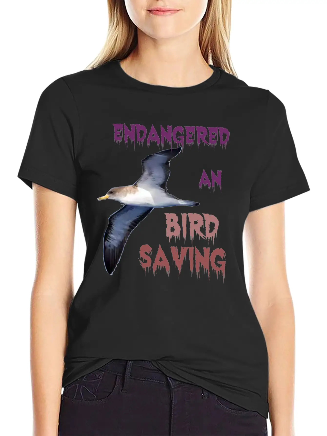1590054637029 An Endangred Bird Comfortable Minimalist Graphic Tee – Summer Style Essential