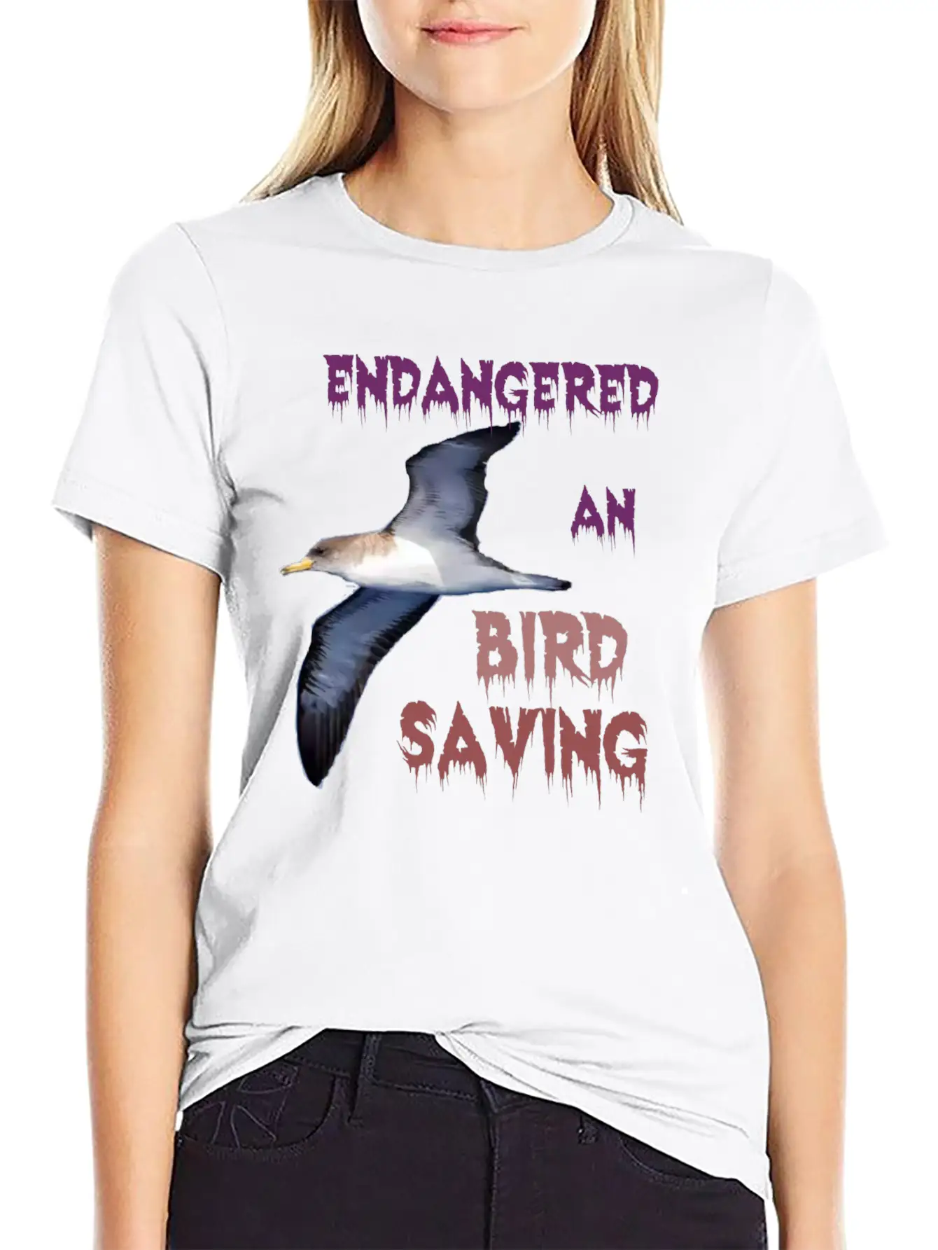 1590054637029 An Endangred Bird Comfortable Minimalist Graphic Tee – Summer Style Essential