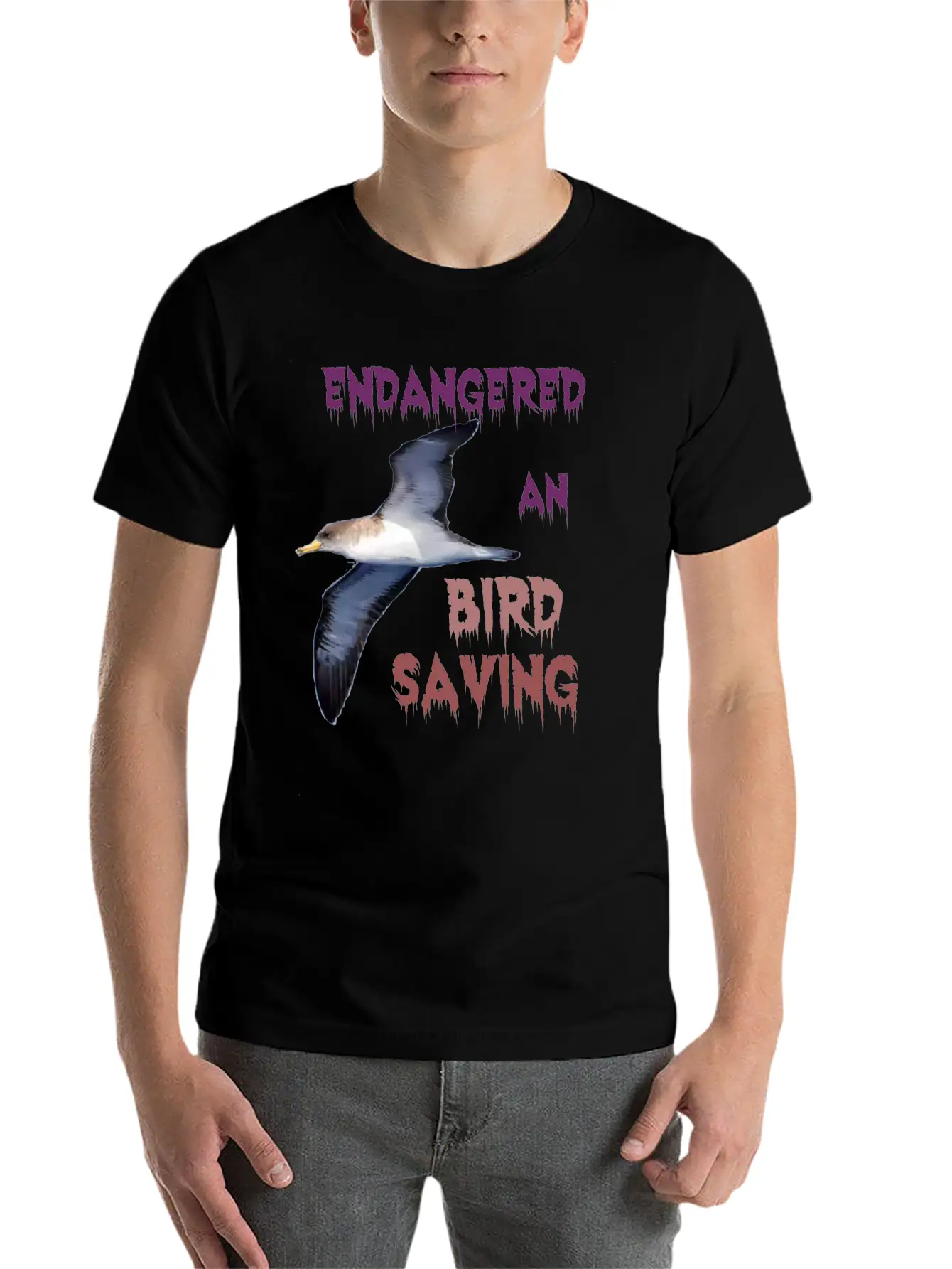 1590054637029 An Endangred Bird Comfortable Minimalist Graphic Tee – Summer Style Essential