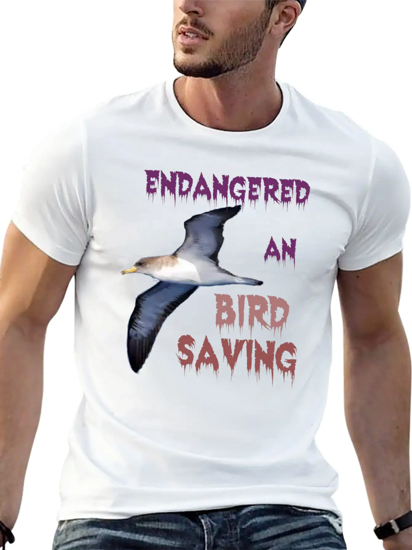 1590054637029 An Endangred Bird Comfortable Minimalist Graphic Tee – Summer Style Essential
