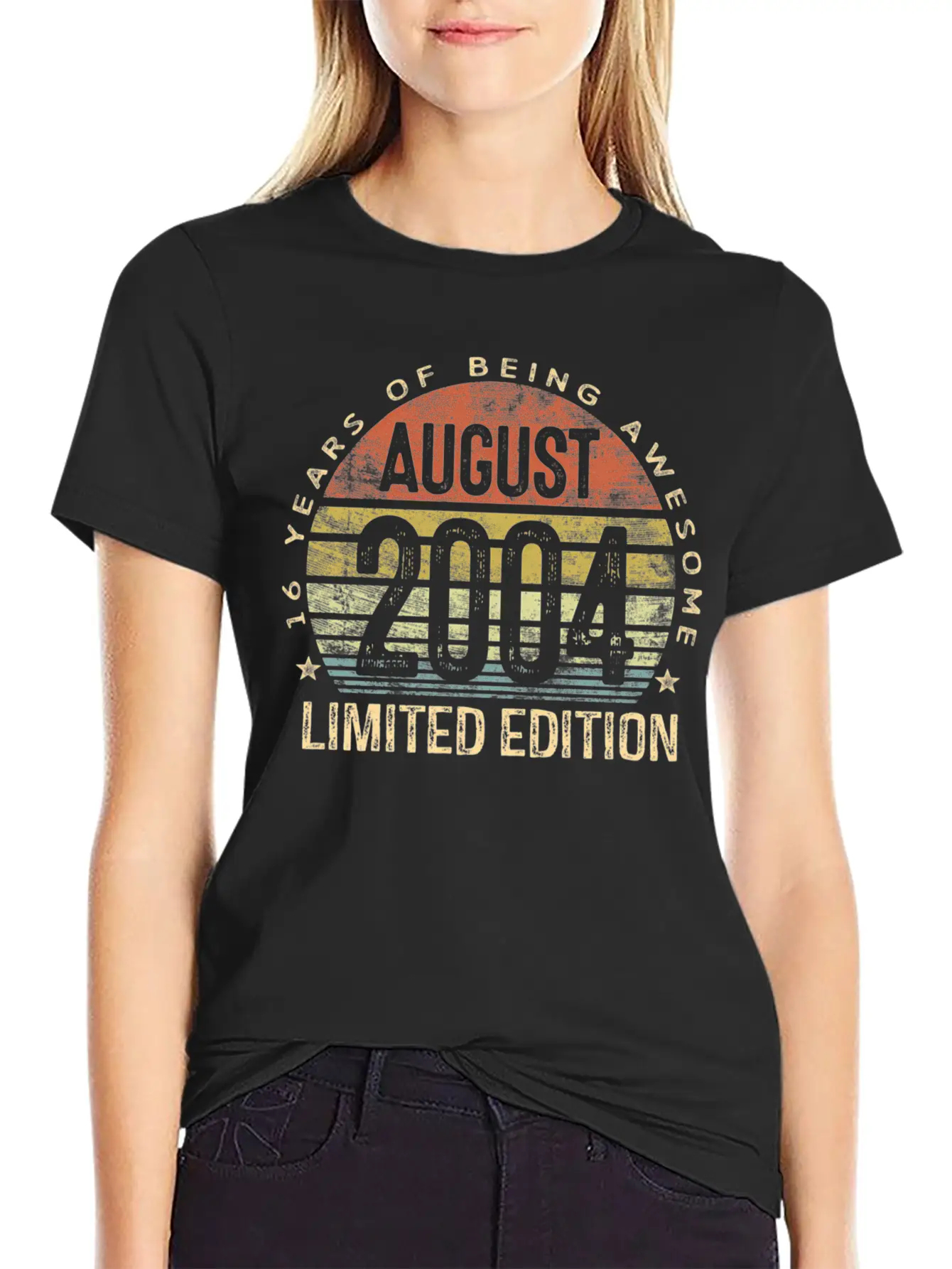 16 Years Of Being Awesome Bday N Comfortable Minimalist Graphic Tee – Summer Style Essential