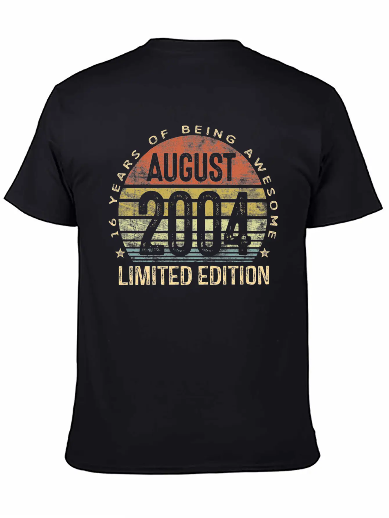 16 Years Of Being Awesome Bday N Comfortable Minimalist Graphic Tee – Summer Style Essential