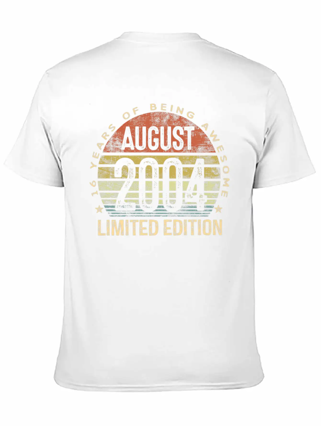 16 Years Of Being Awesome Bday N Comfortable Minimalist Graphic Tee – Summer Style Essential