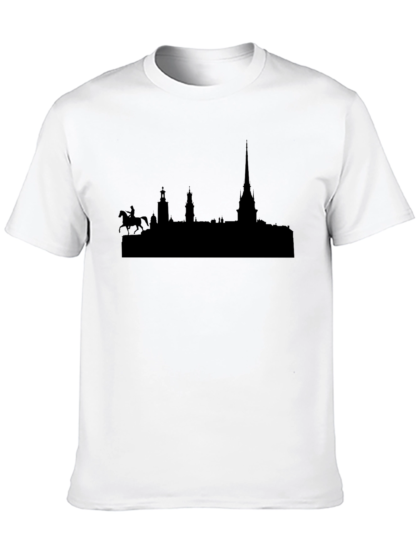 Stockholm Silhouette Black T-Shirt