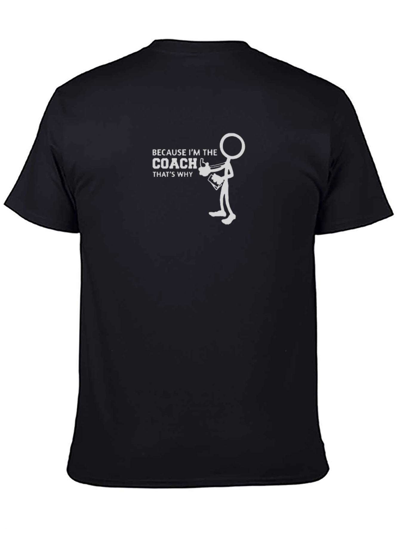 Coach Stick Figure Graphic T-Shirt