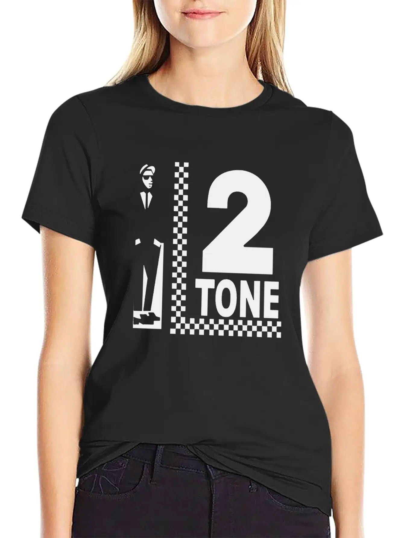 2 Tone Records Scarf Music Comfortable Minimalist Graphic Tee – Summer Style Essential
