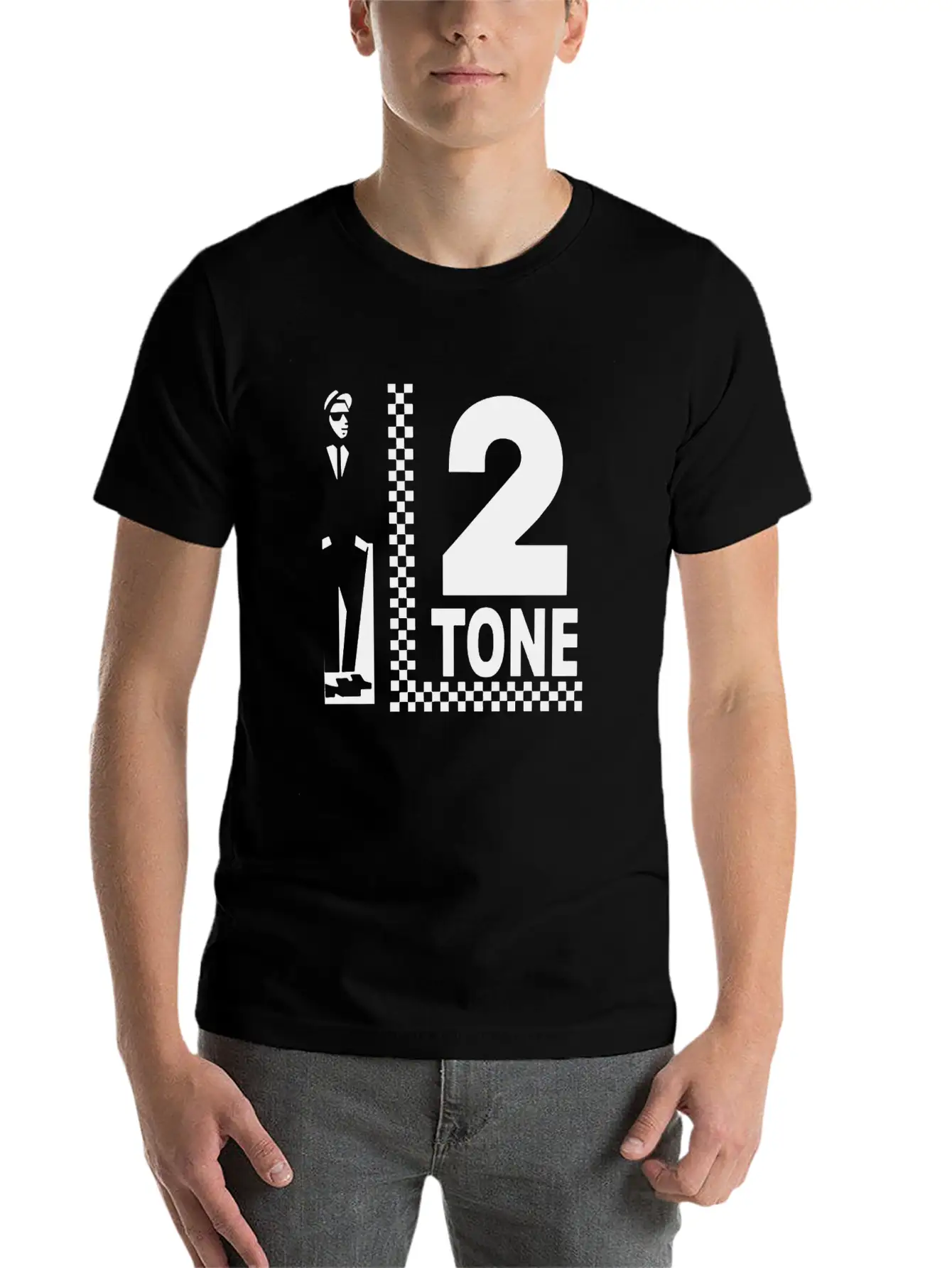 2 Tone Records Scarf Music Comfortable Minimalist Graphic Tee – Summer Style Essential