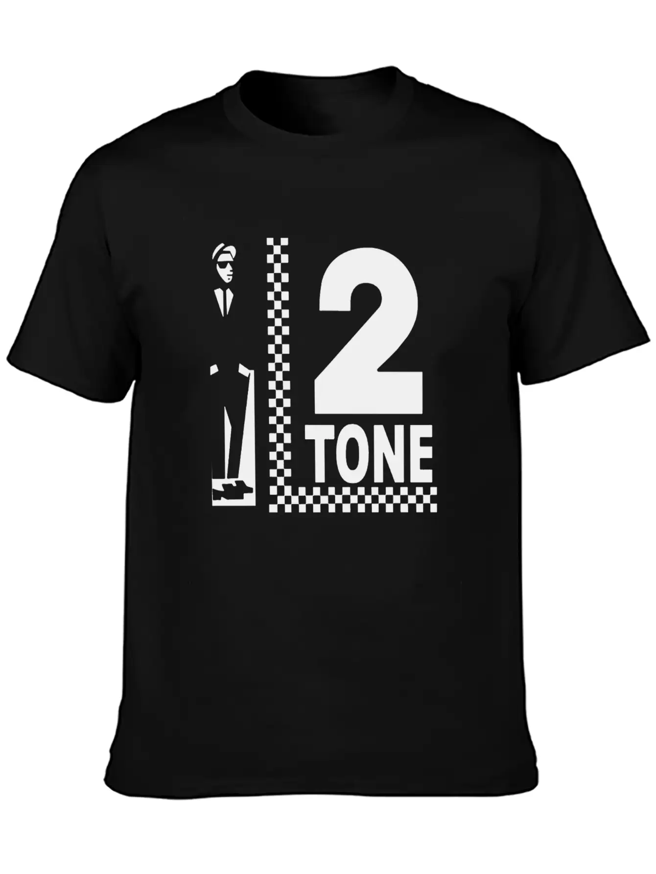 2 Tone Records Scarf Music Comfortable Minimalist Graphic Tee – Summer Style Essential