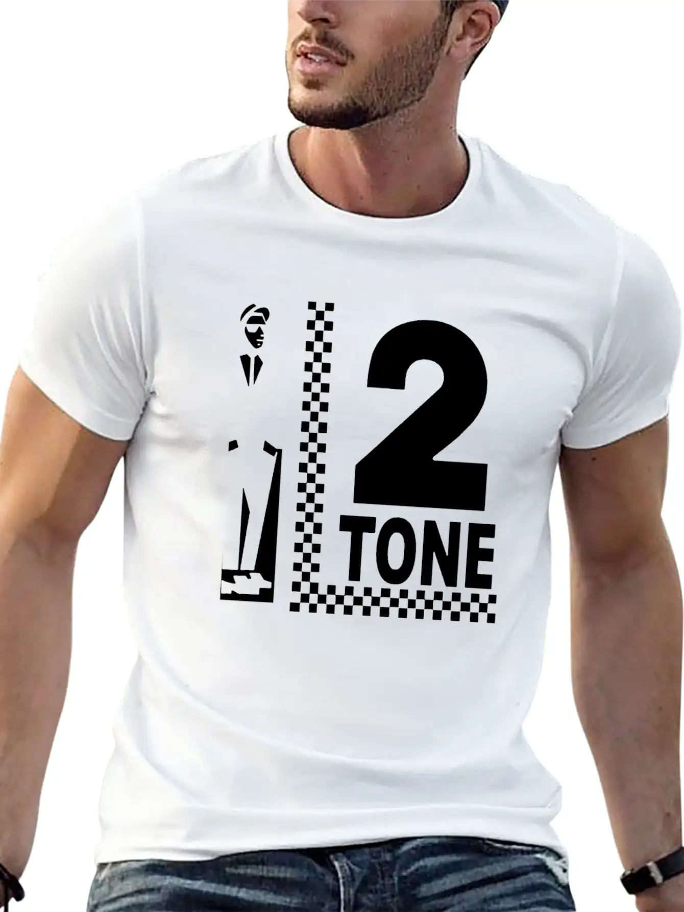 2 Tone Records Scarf Music Comfortable Minimalist Graphic Tee – Summer Style Essential