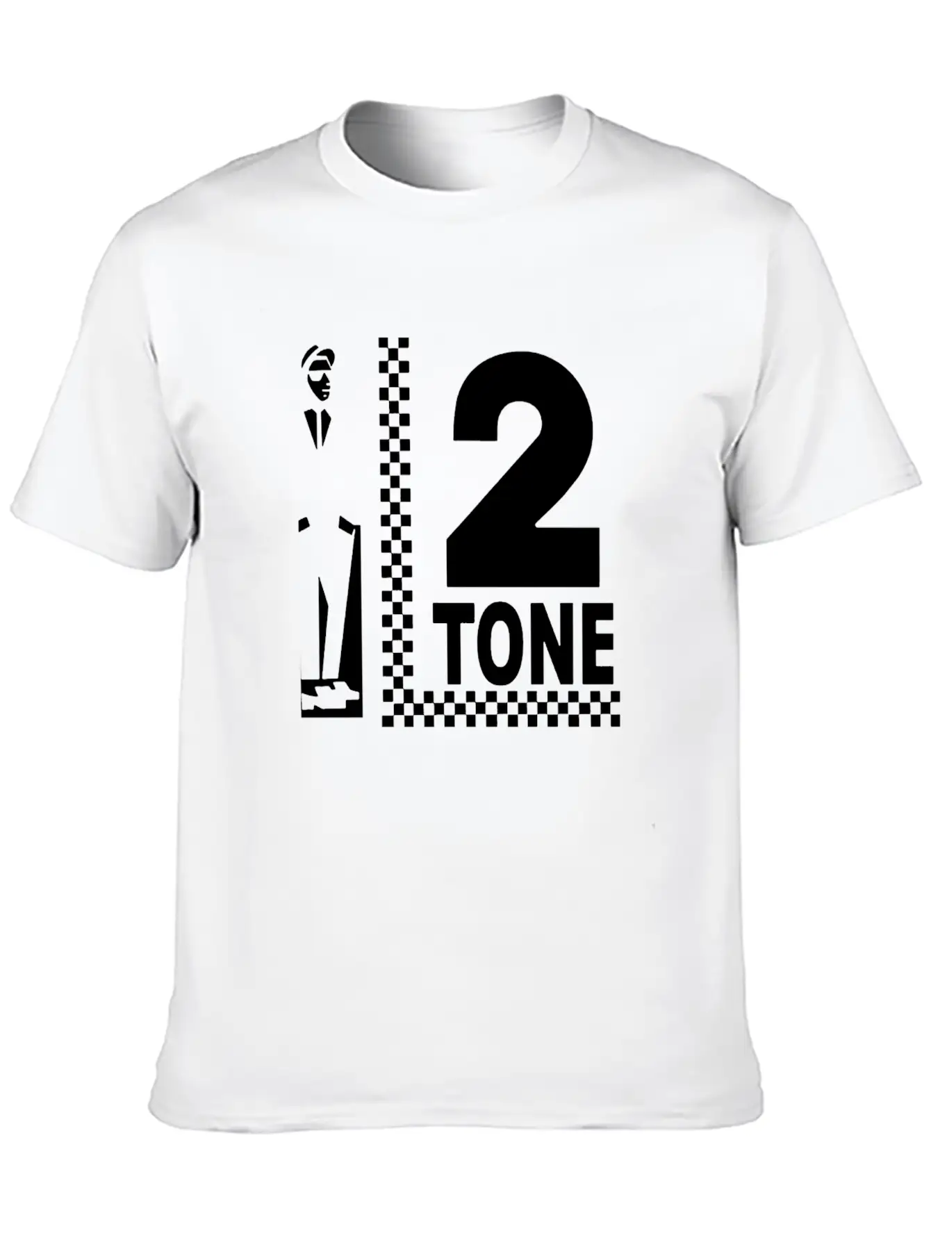 2 Tone Records Scarf Music Comfortable Minimalist Graphic Tee – Summer Style Essential