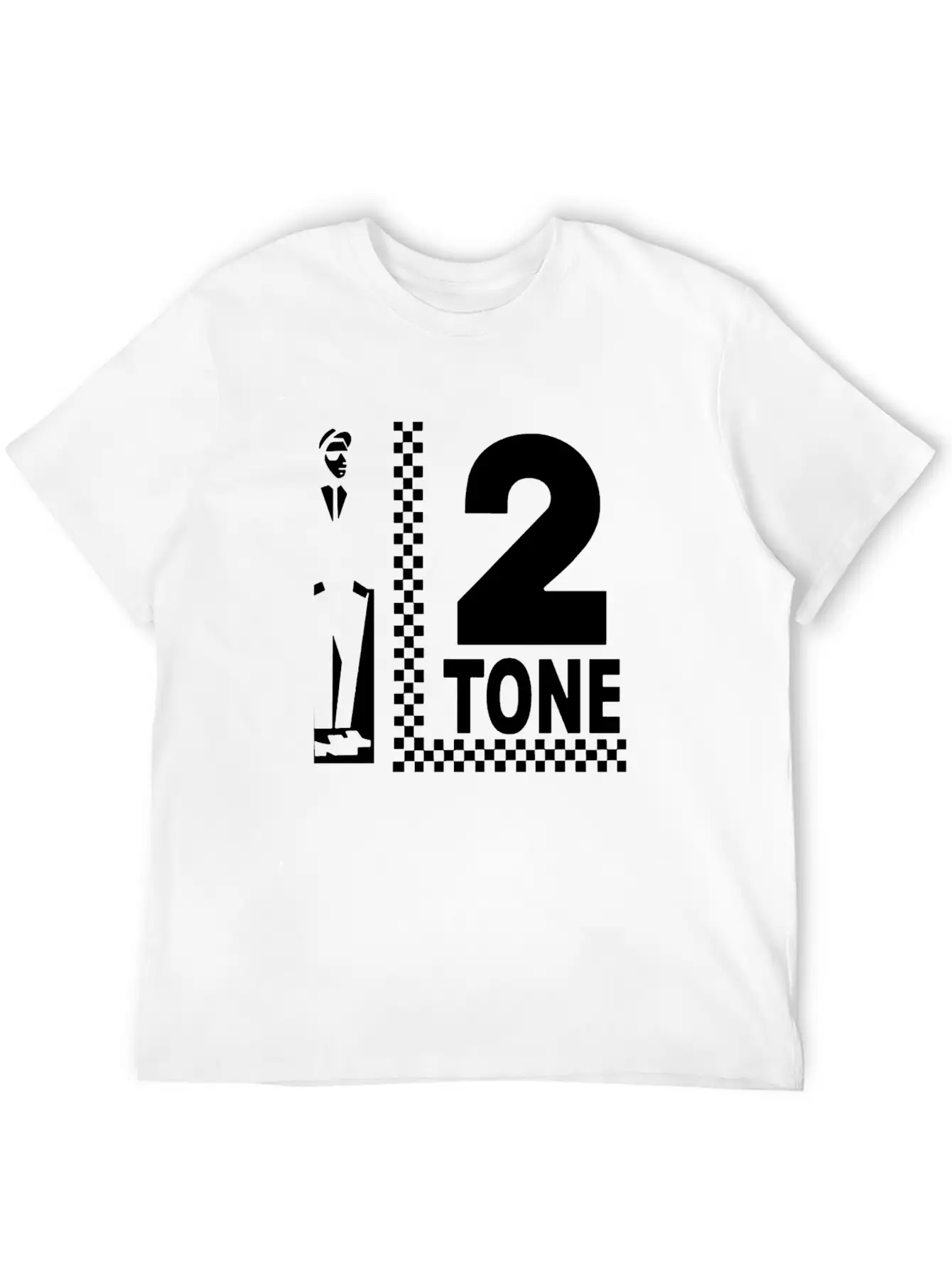 2 Tone Records Scarf Music Comfortable Minimalist Graphic Tee – Summer Style Essential