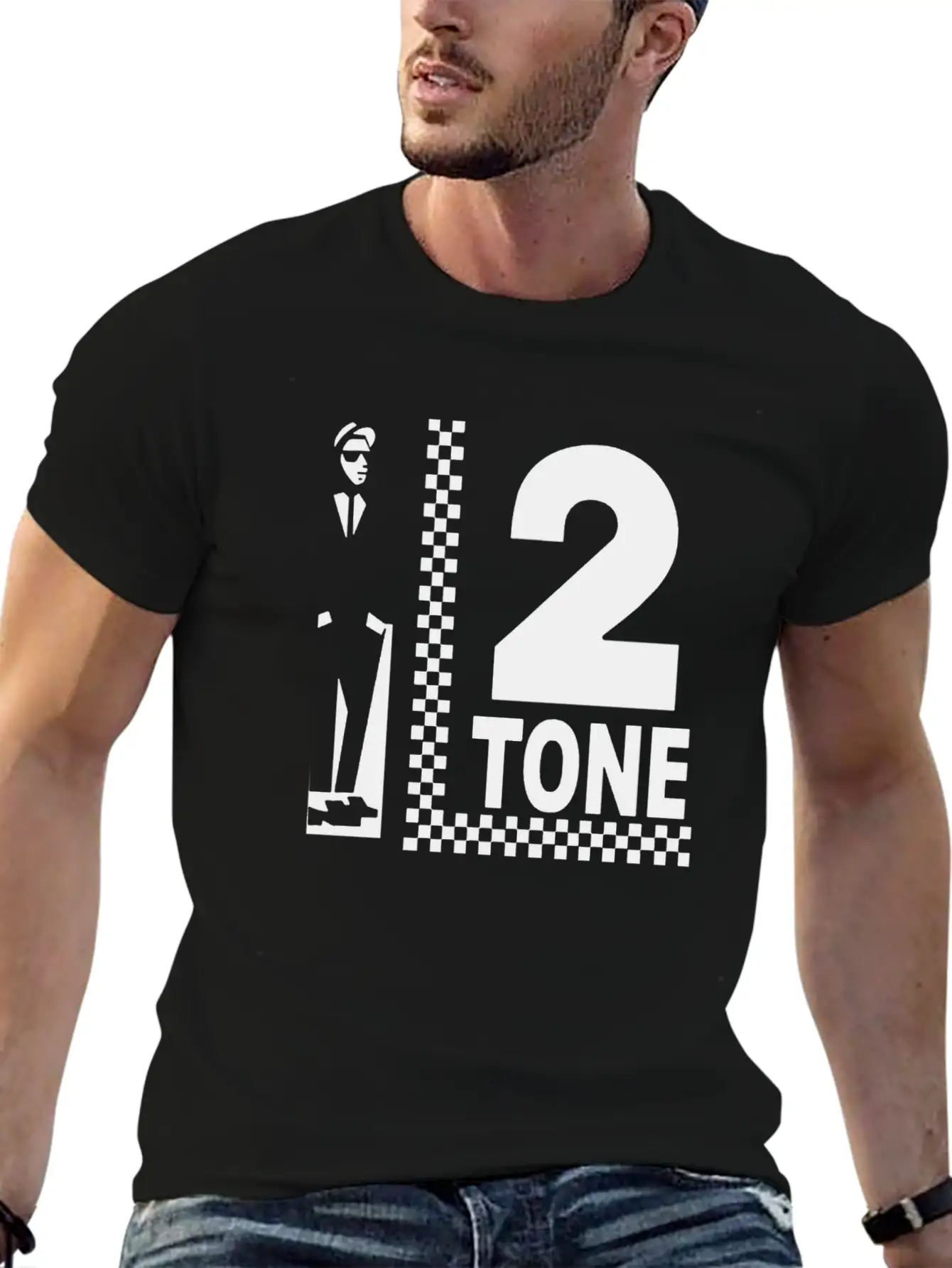 2 Tone Records Scarf Music Comfortable Minimalist Graphic Tee – Summer Style Essential