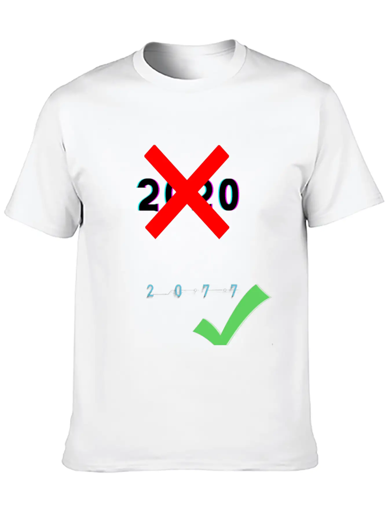 2020 Cyberpunk 2077 Meme Relaxed Everyday Tee – Lightweight And Durable Cotton