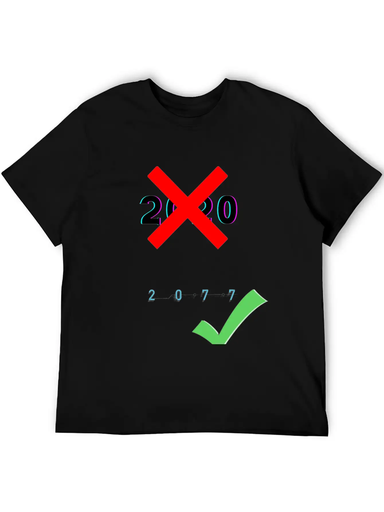2020 Cyberpunk 2077 Meme Relaxed Everyday Tee – Lightweight And Durable Cotton