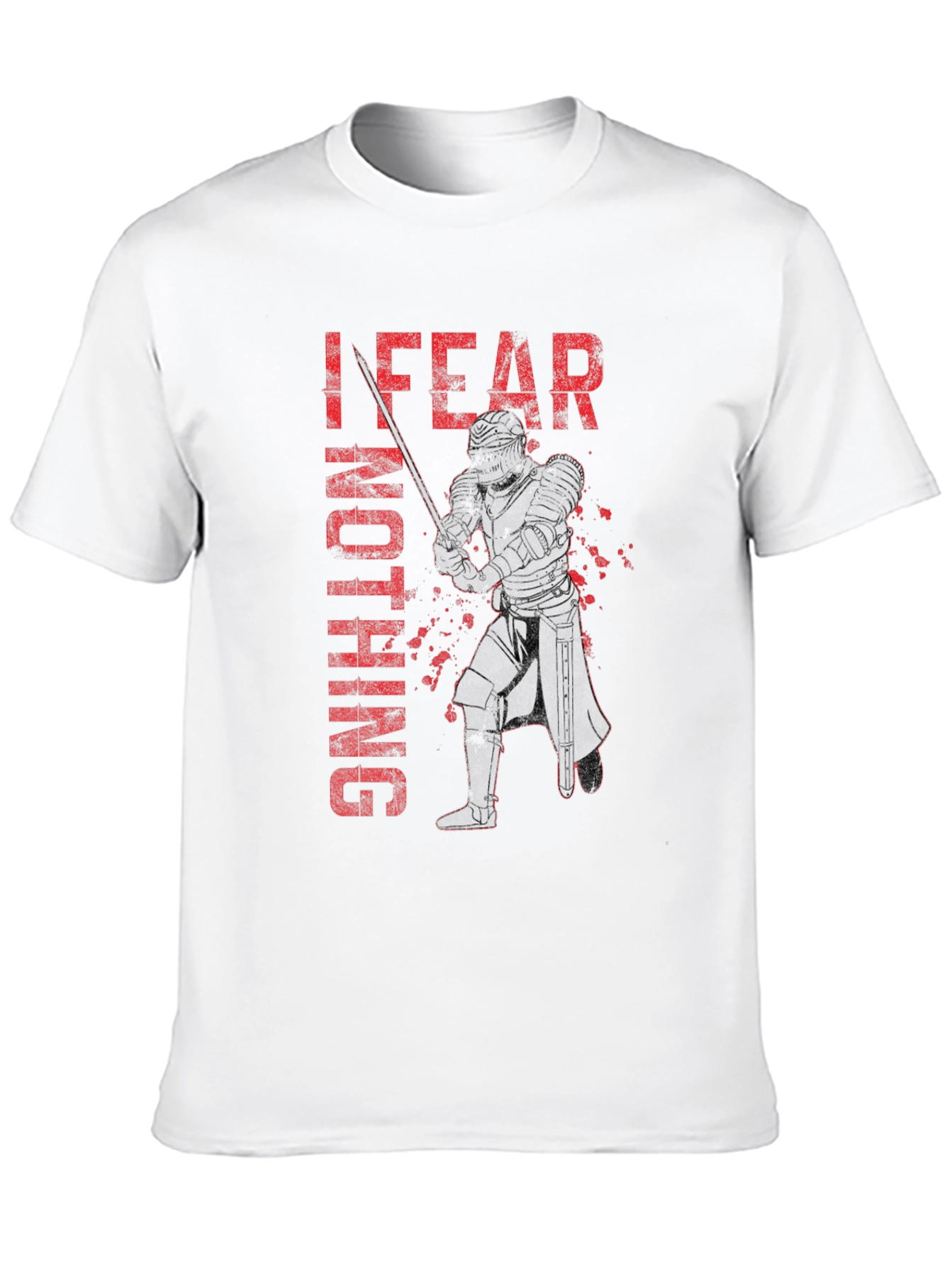 I Fear Nothing Knight T-Shirt - Black