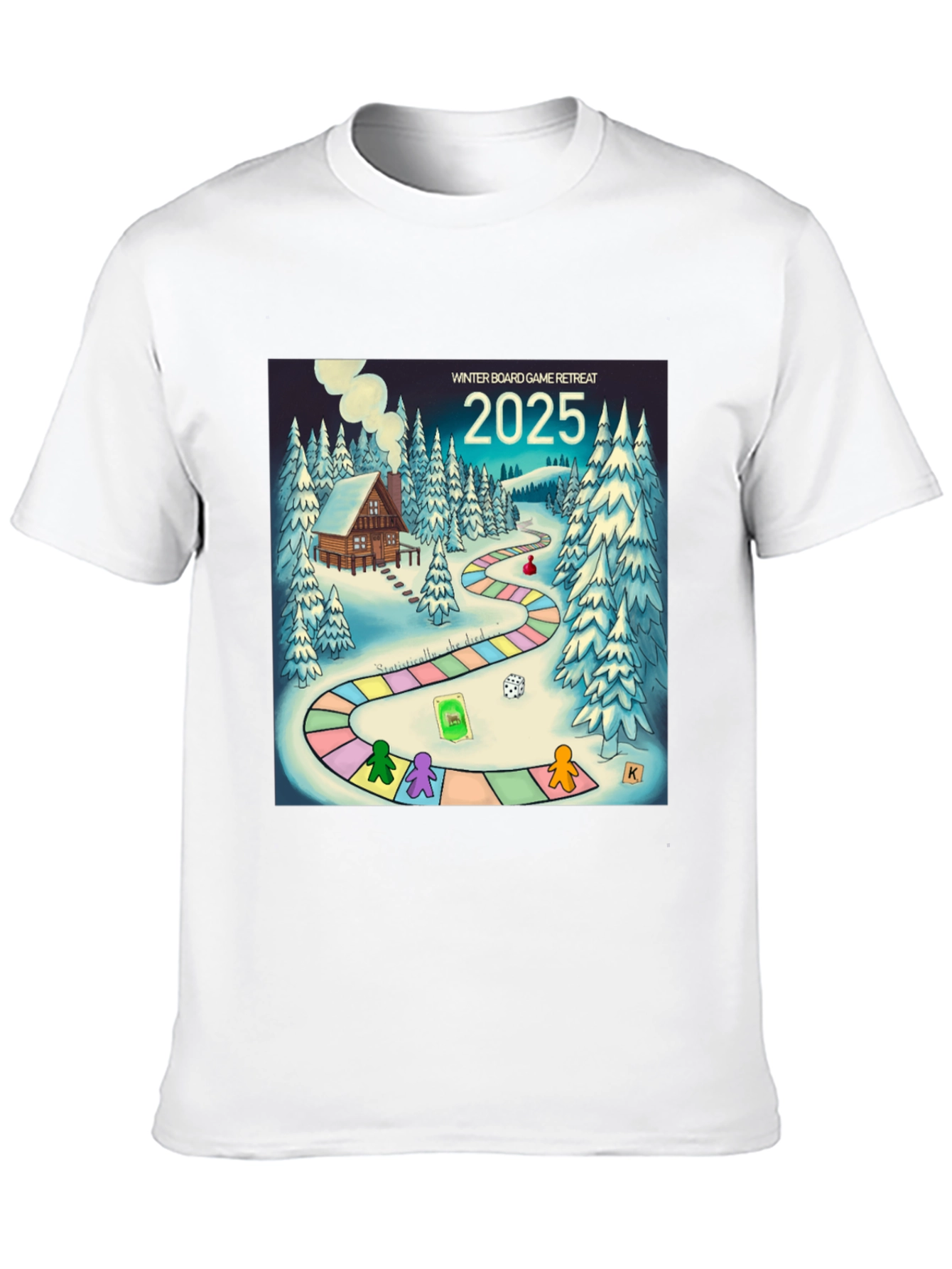 Winter Board Game Retreat 2025 T-Shirt
