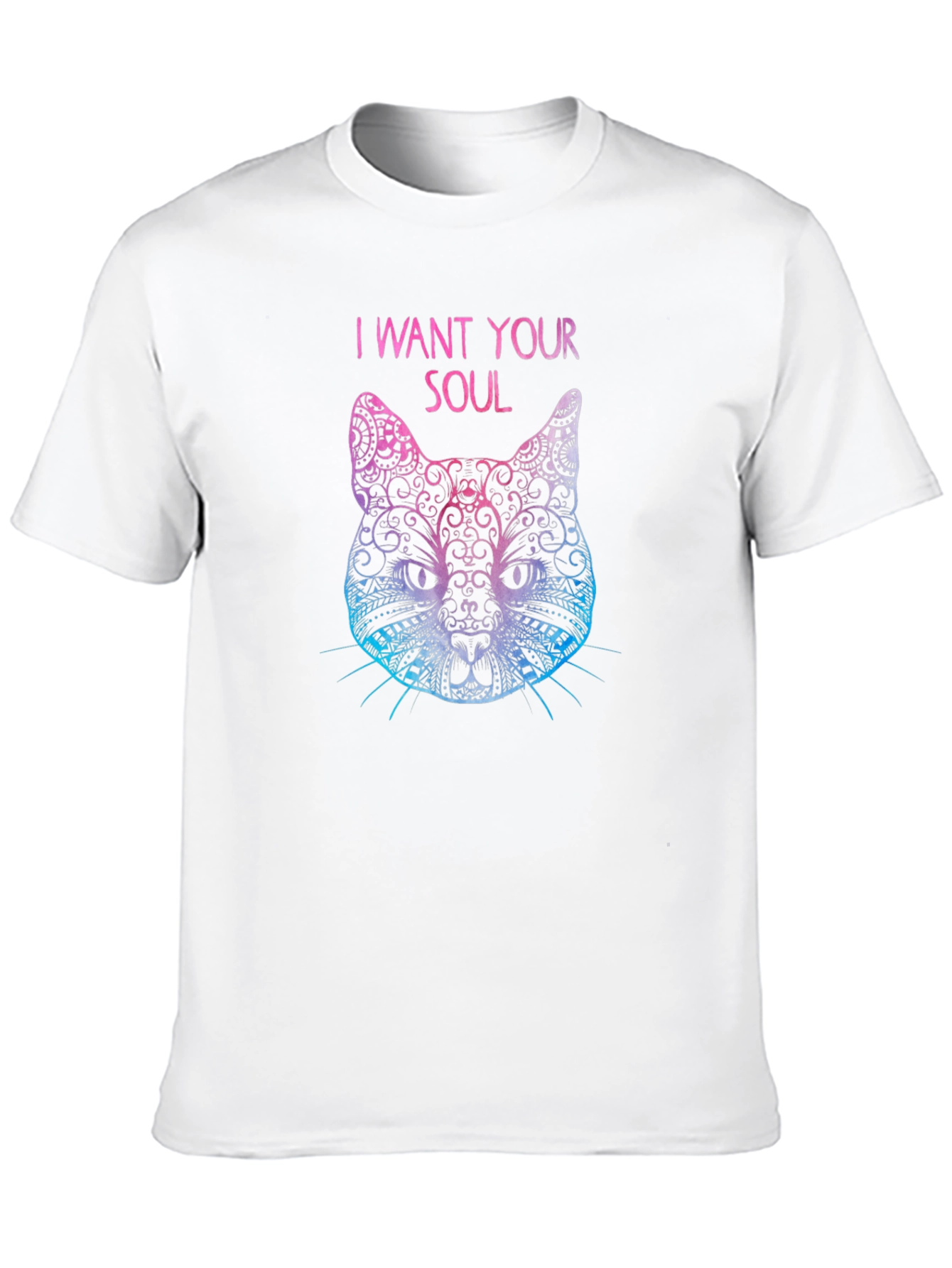 I Want Your Soul Cat T-Shirt