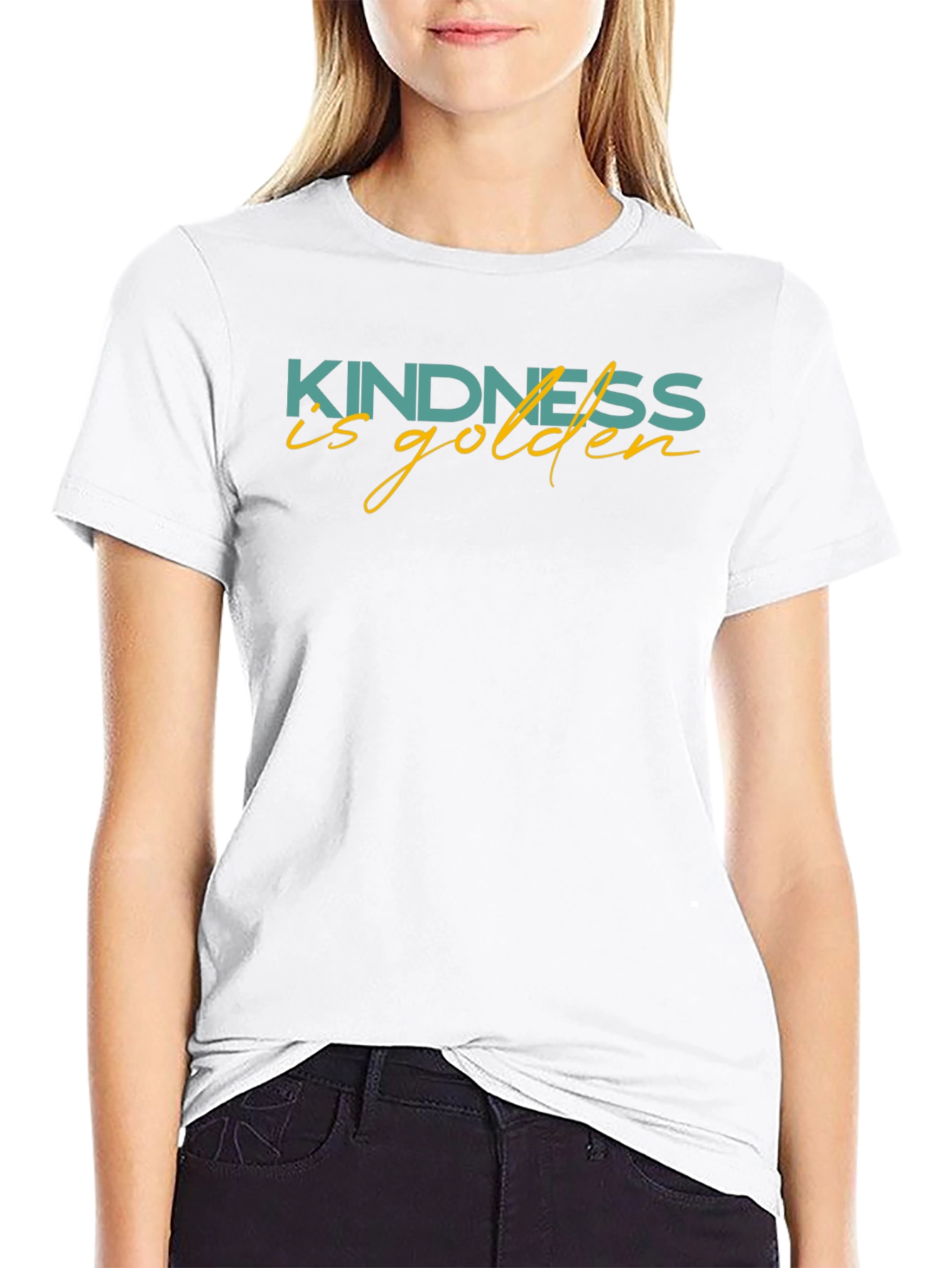 Kindness is Golden Graphic T-Shirt - Soft Cotton