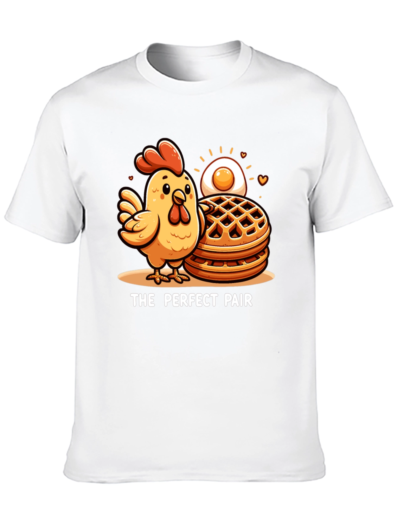 The Perfect Pair Chicken & Waffles Graphic Tee