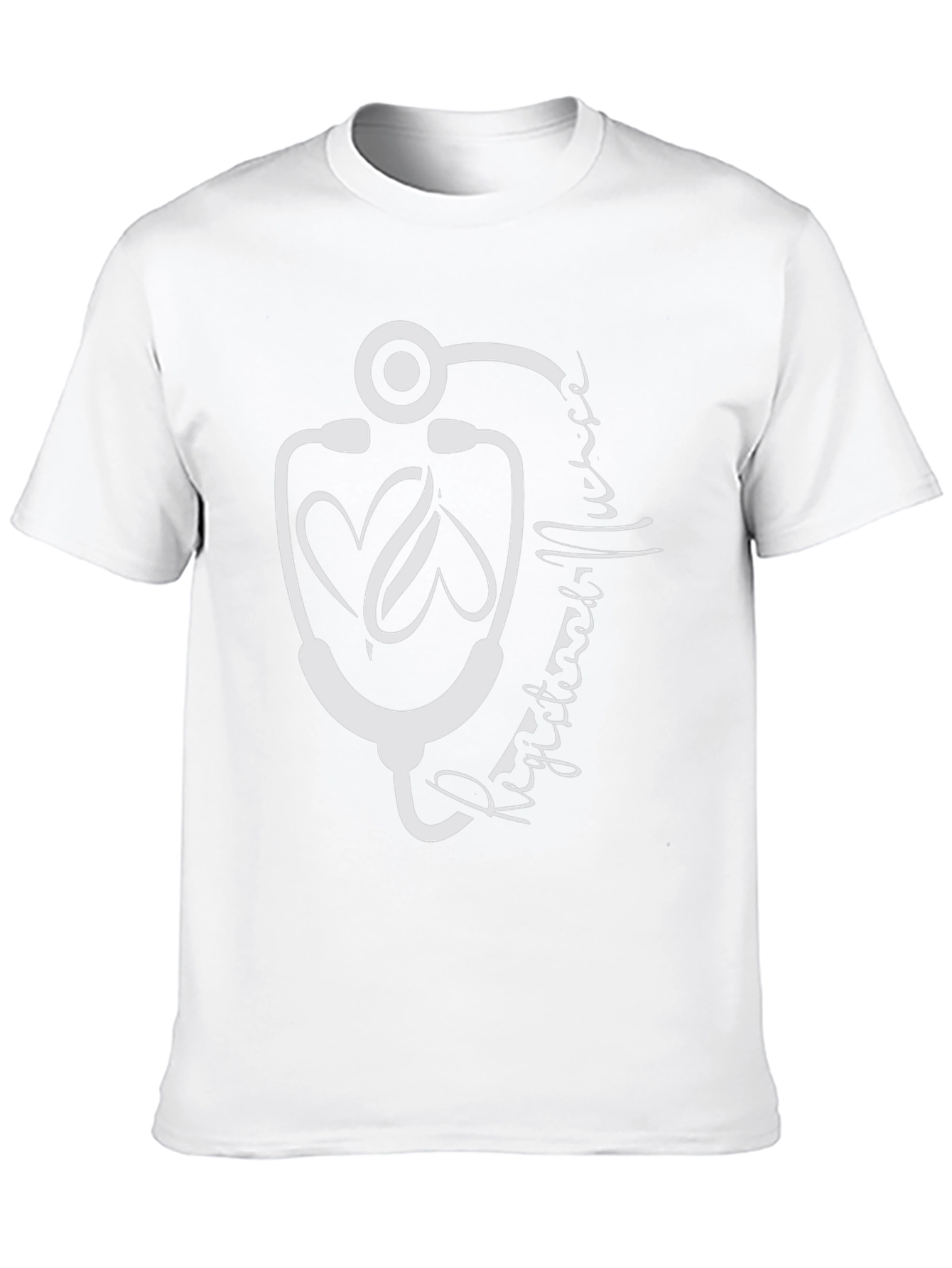 Medical Love T-Shirt: Heartbeat Stethoscope Graphic Tee