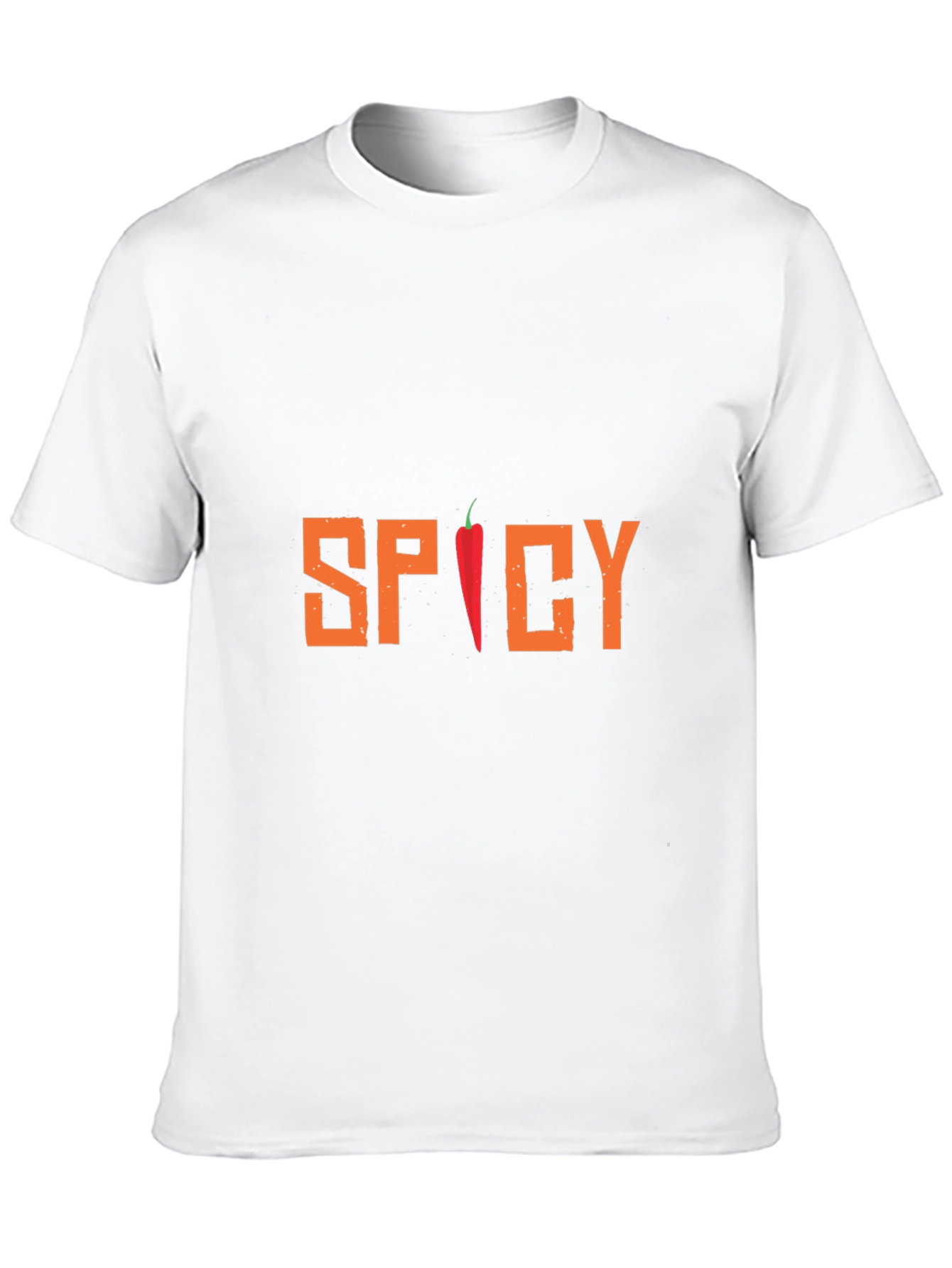 Spicy Chili Pepper Graphic Tee - Black T-Shirt