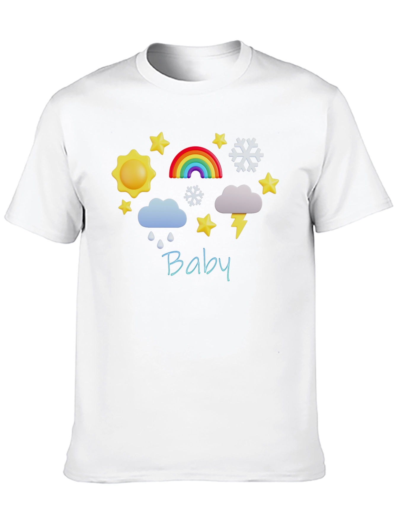 Weather Baby Print T-Shirt