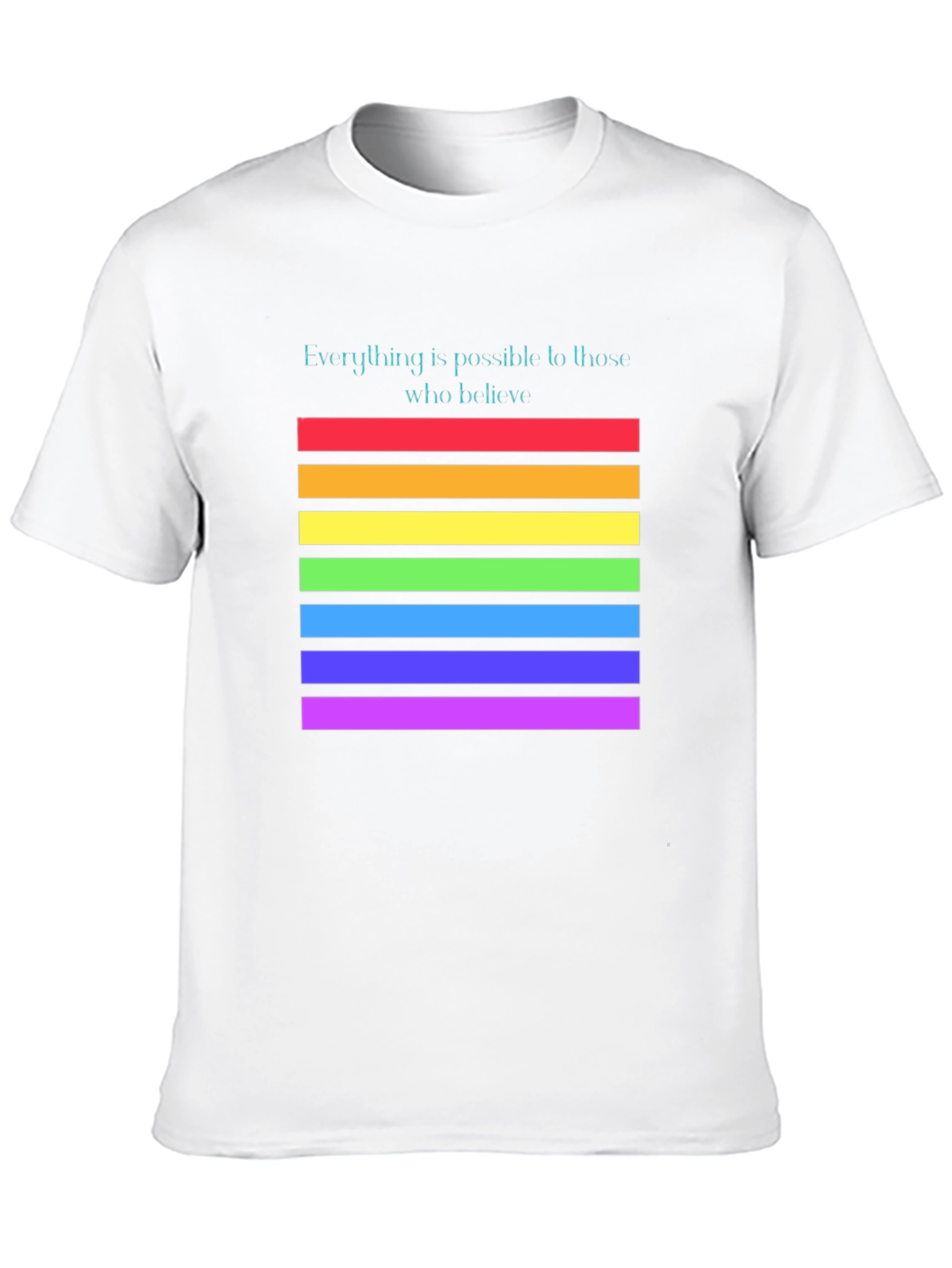 Believe Rainbow Pride T-Shirt