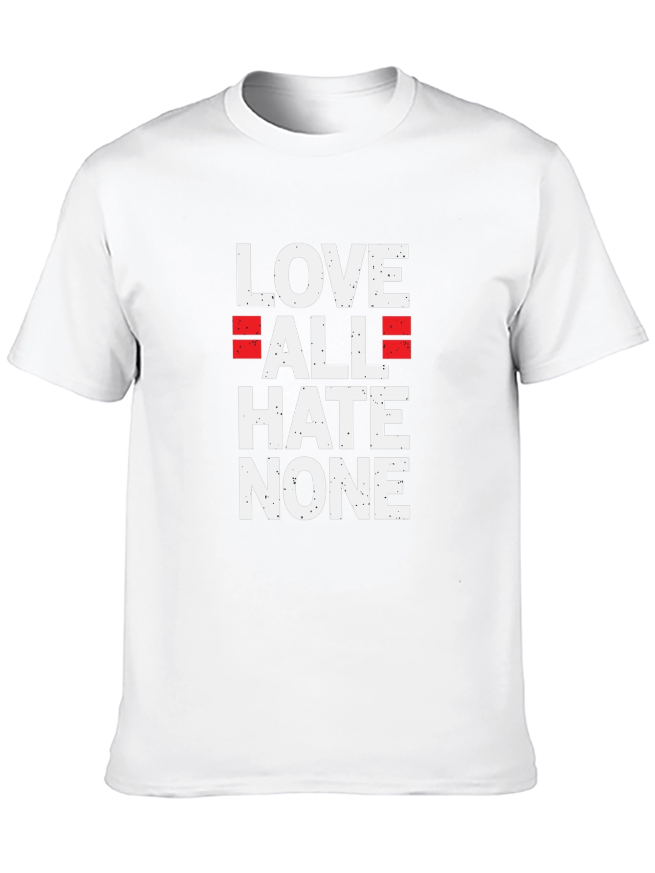 Love All Hate None Graphic Tee