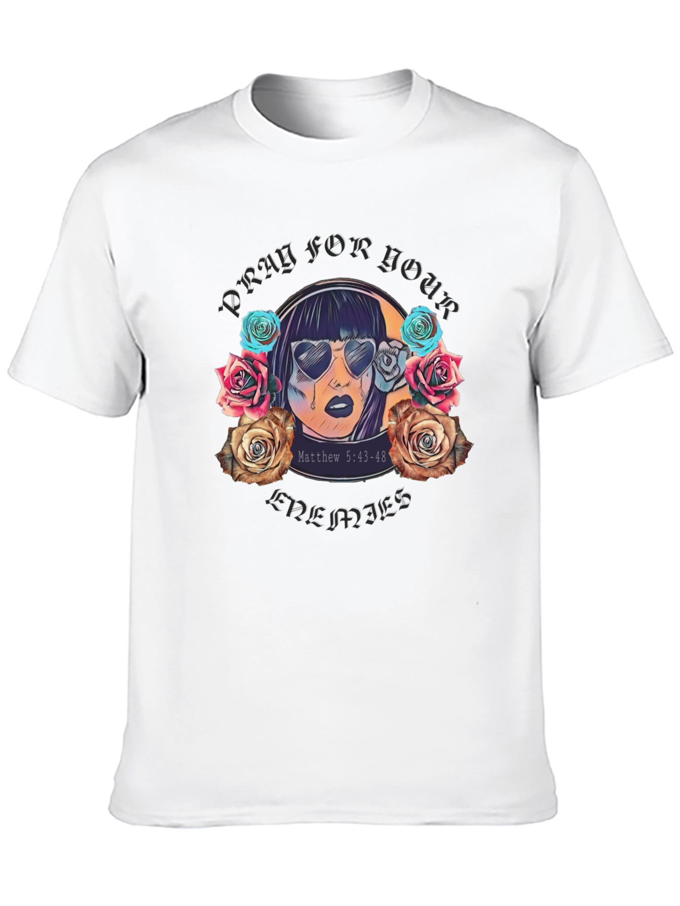 Pray For Your Enemies Graphic T-Shirt