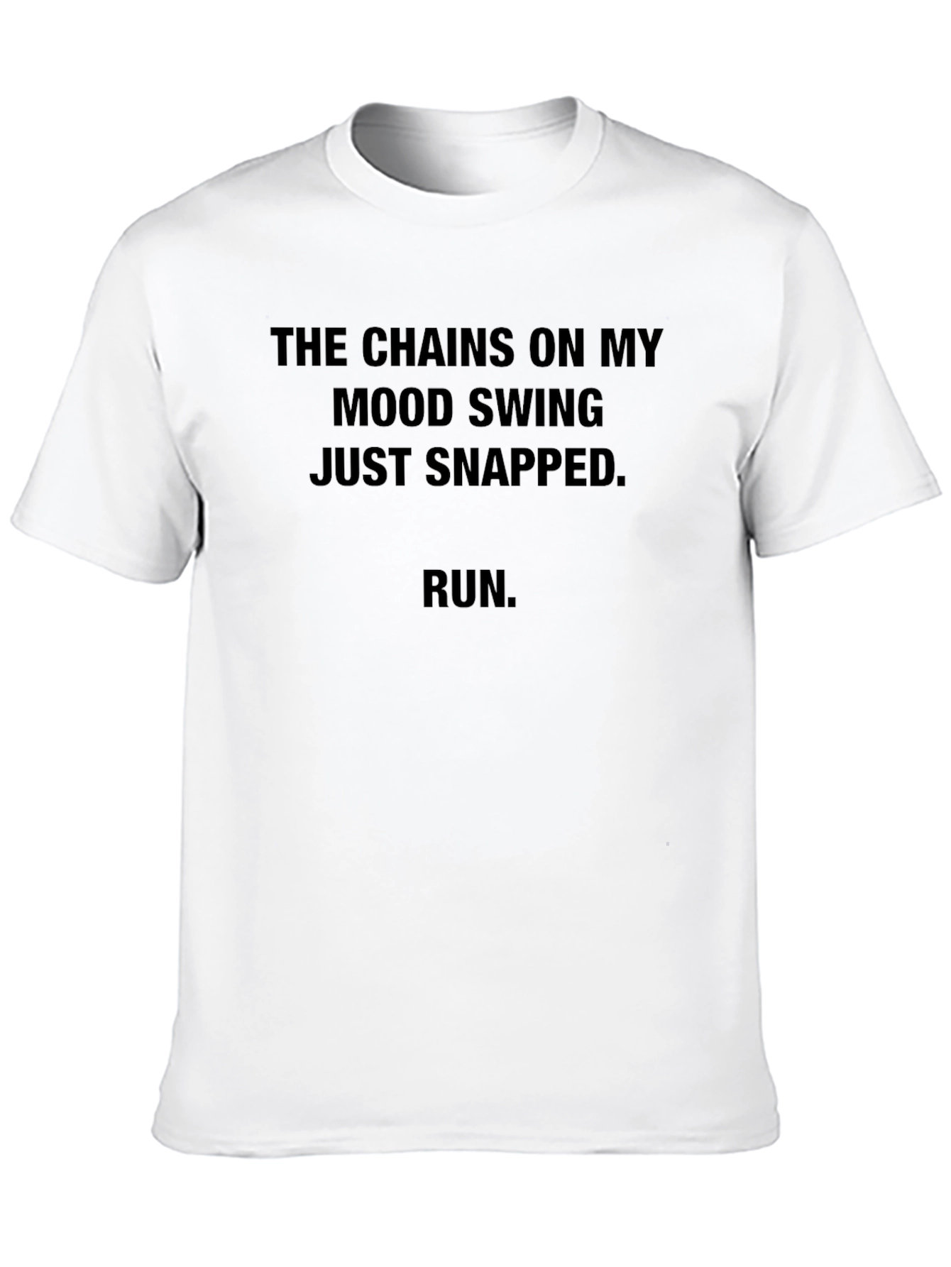 Mood Swing Snapped Graphic Tee - Run!