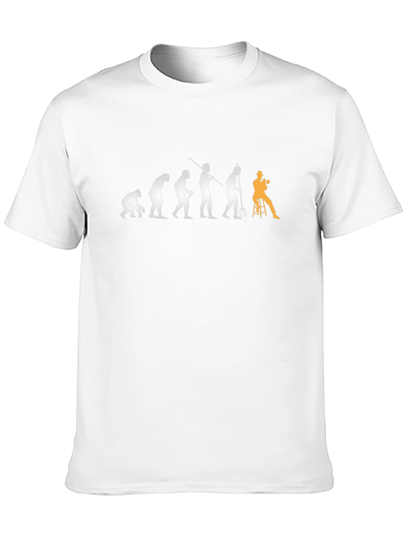 Evolution of a Singer Mens T-Shirt