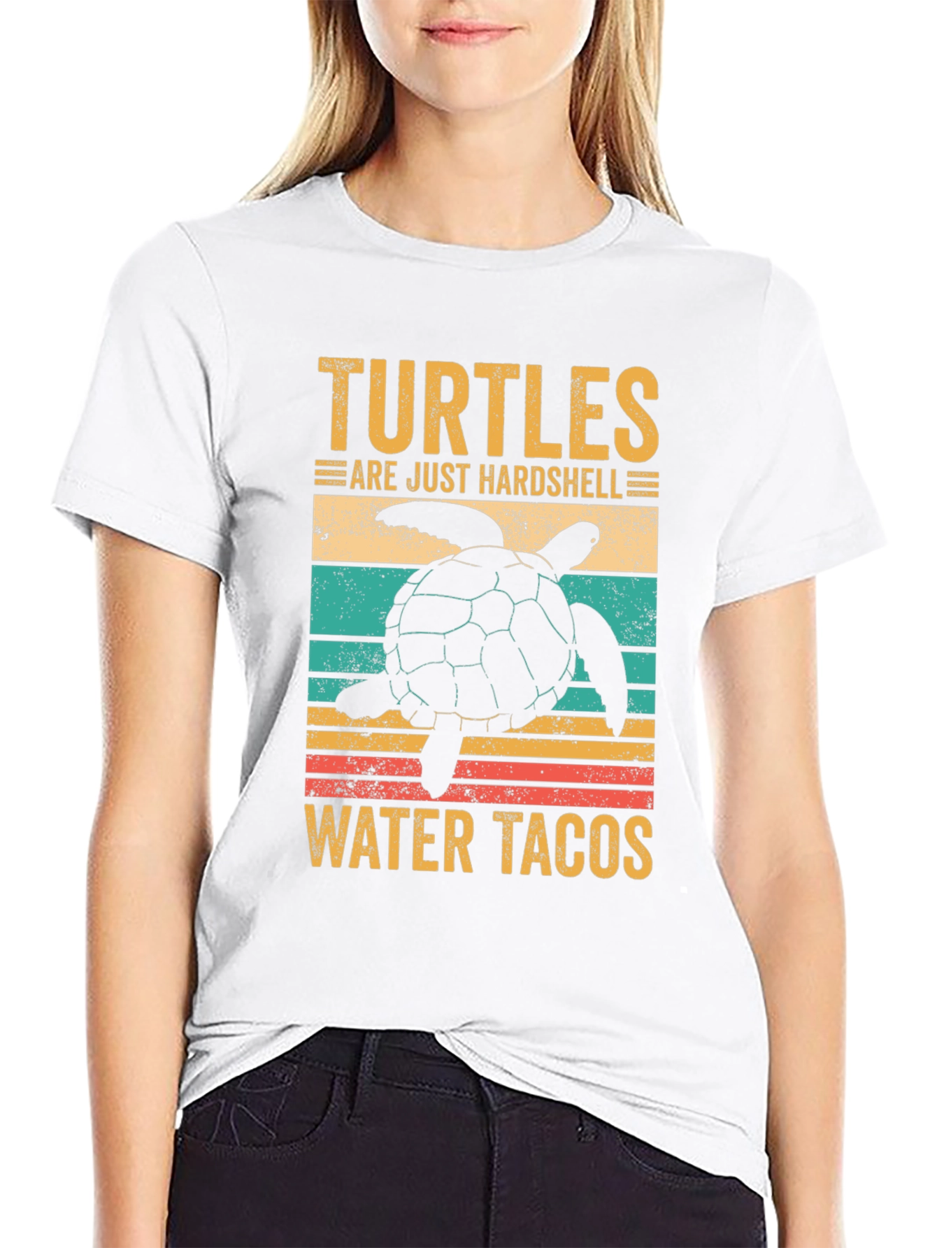 Turtle Water Tacos Graphic Tee - Hardshell Humor