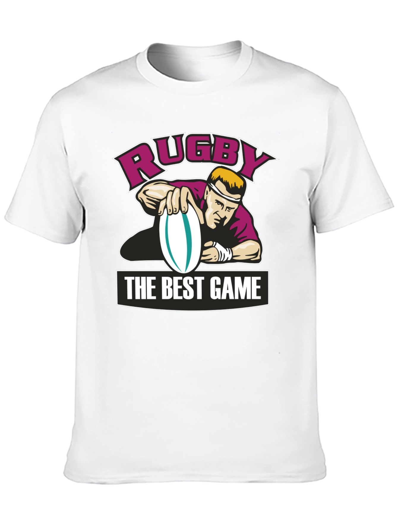 Rugby Graphic T-Shirt - The Best Game