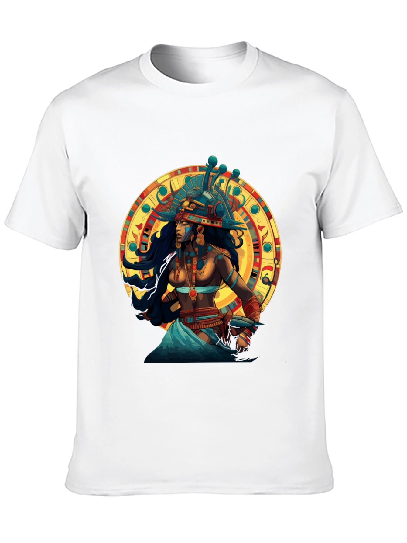 Egyptian Queen Graphic Black T-Shirt