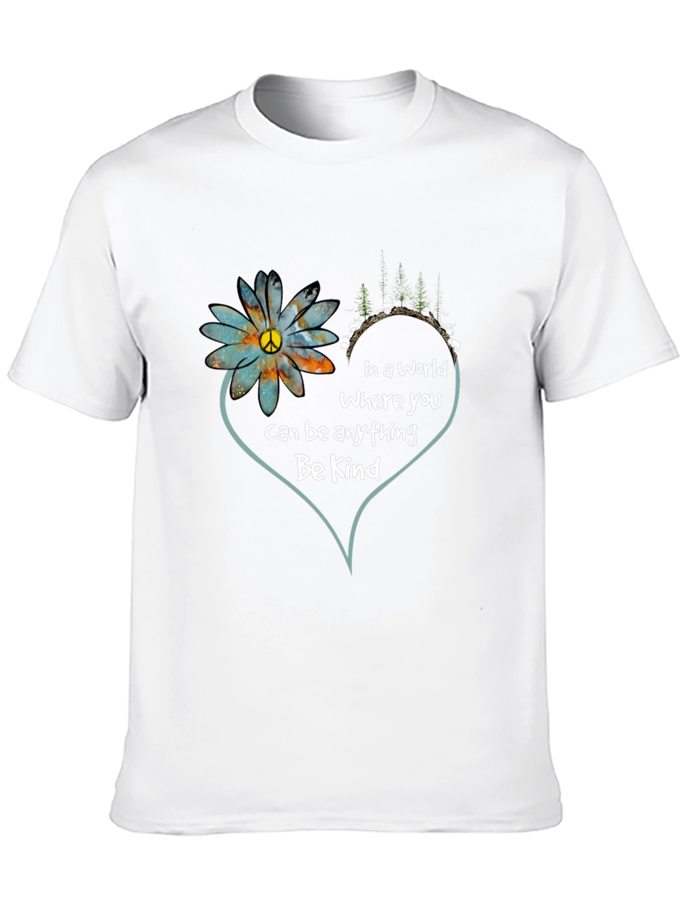Kindness Graphic T-Shirt: Be Kind Design