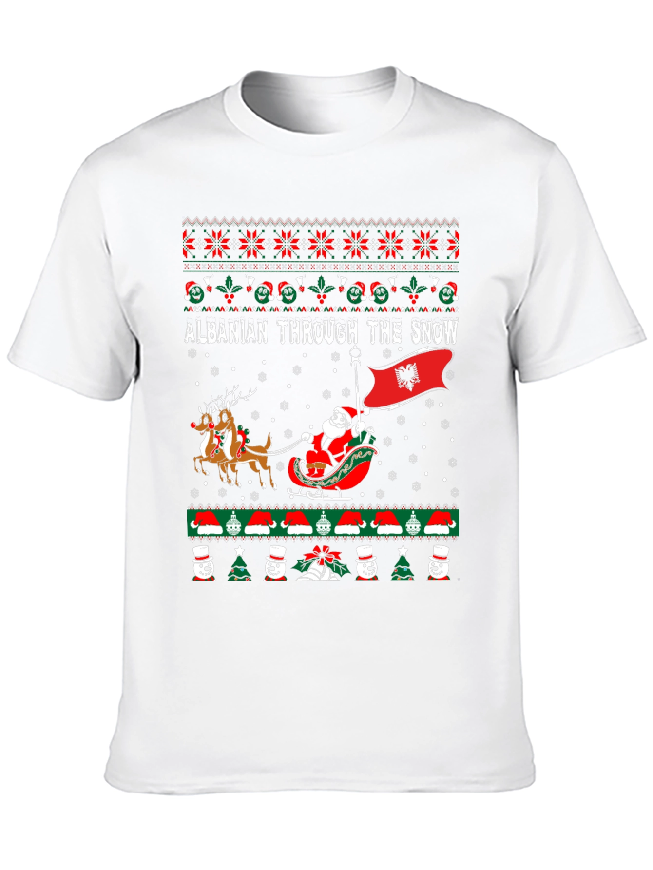 Albanian Christmas Sweater T-shirt