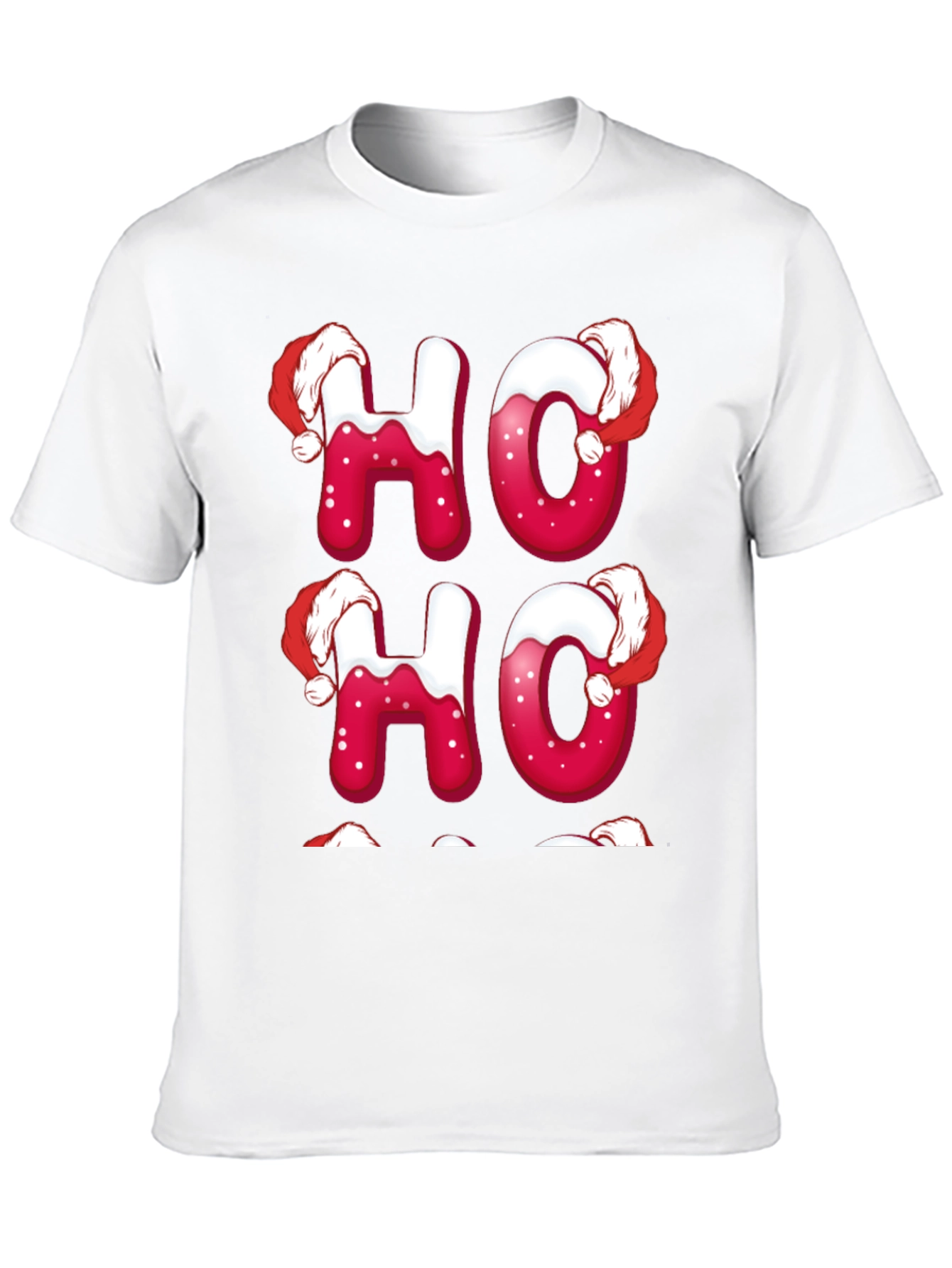 Festive Ho Ho Ho Christmas T-Shirt