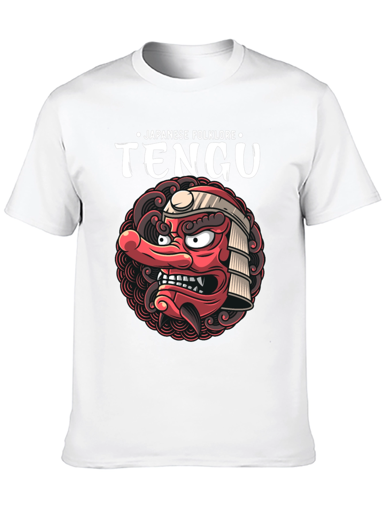 Japanese Folklore Tengu Graphic T-Shirt