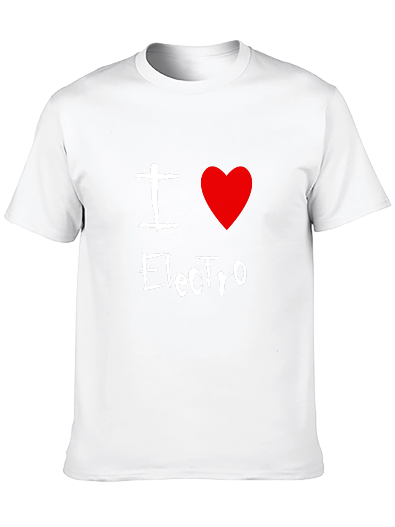 I Love Electro Black T-Shirt