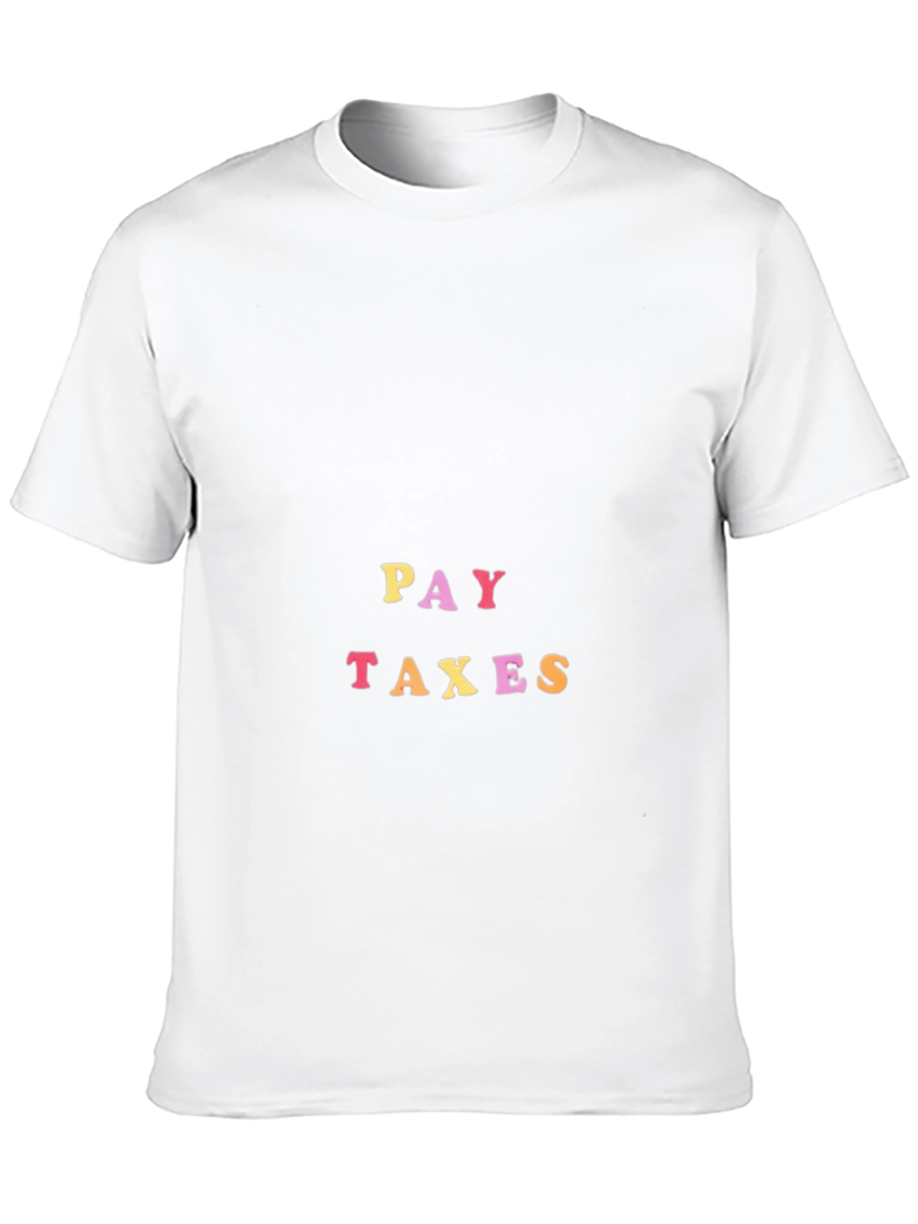 Pay Taxes Black T-Shirt - Political Statement Tee