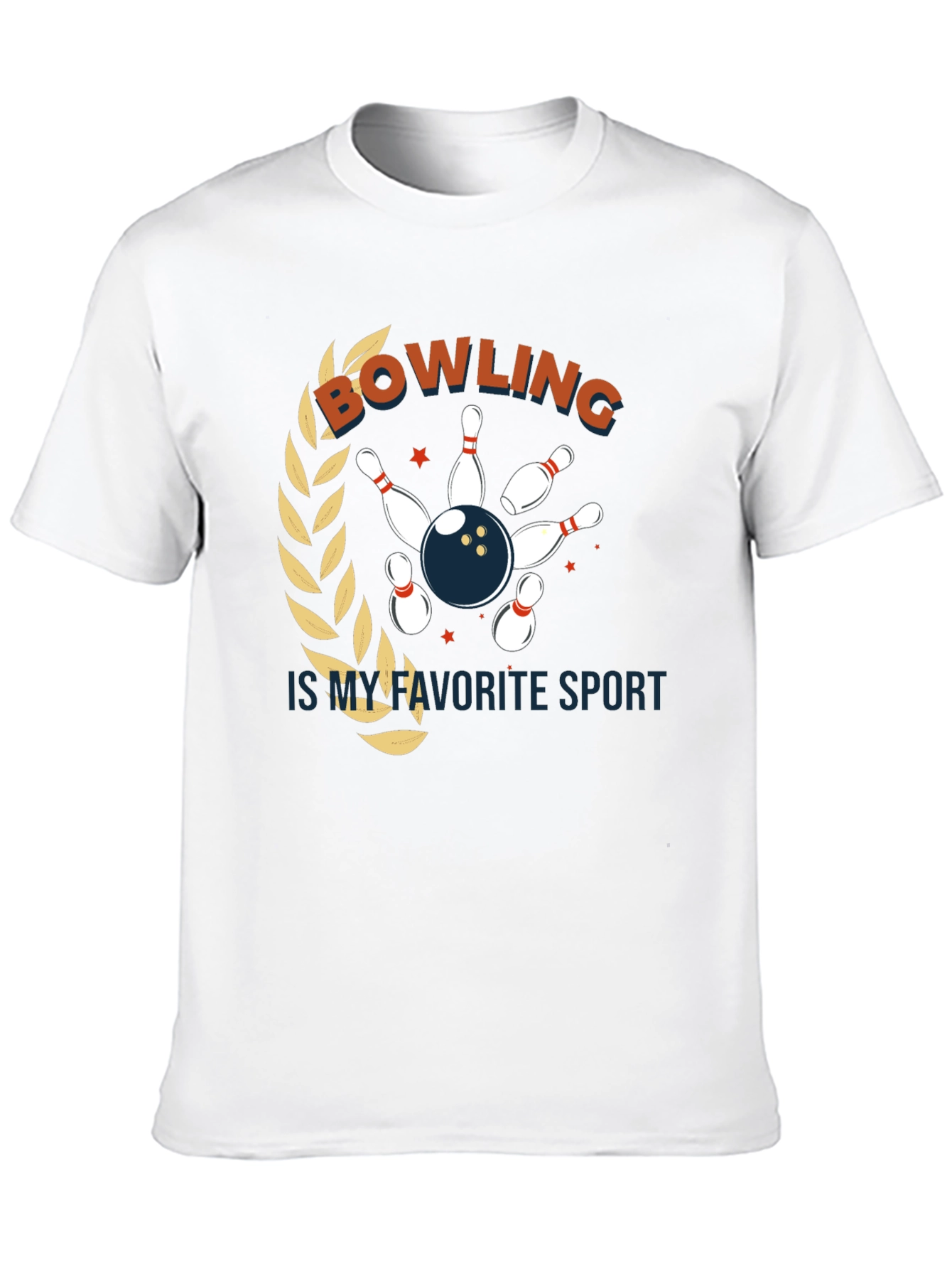 Bowling is My Favorite Sport Graphic Tee