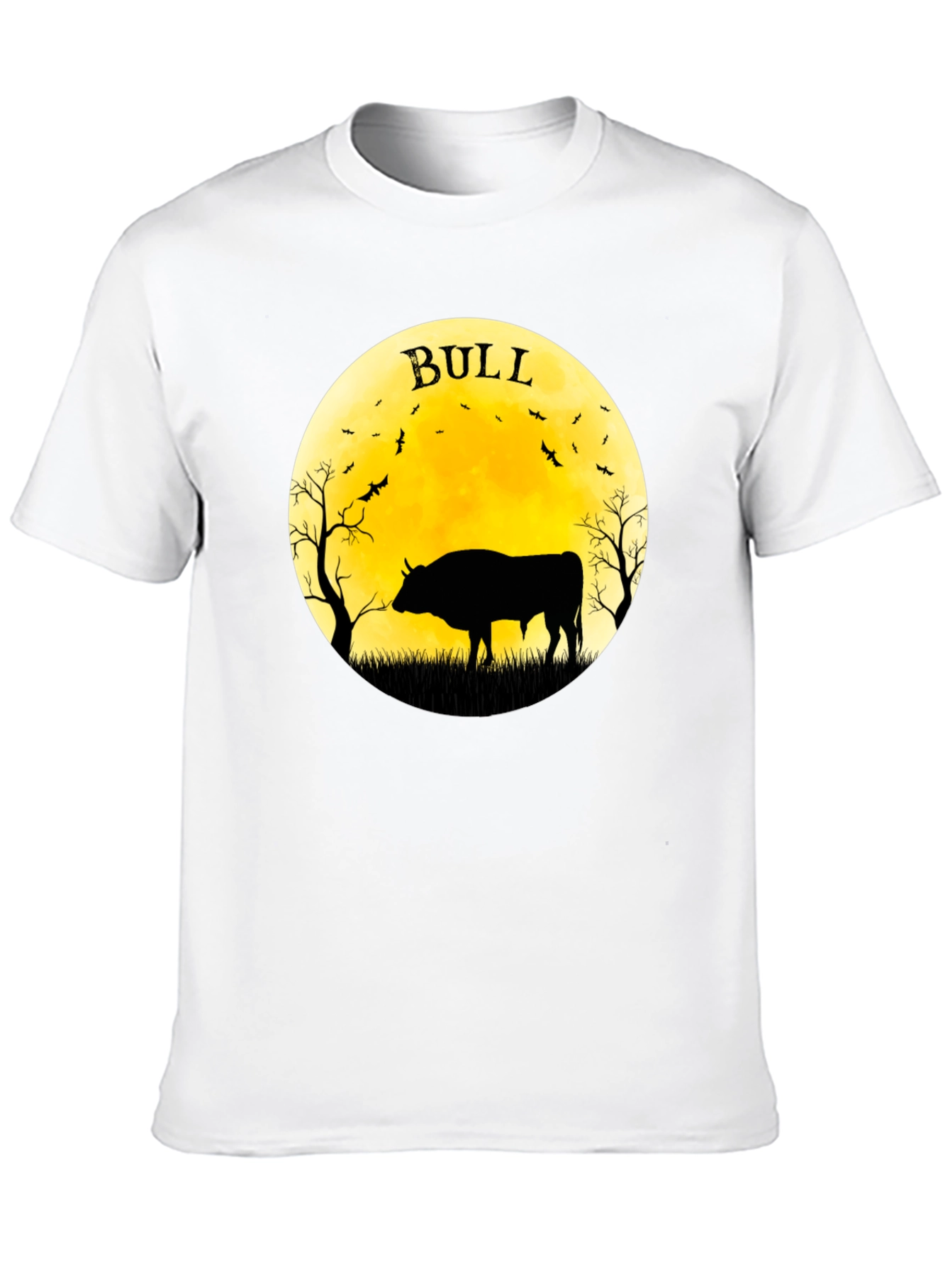 Bull Moon T-Shirt - Black