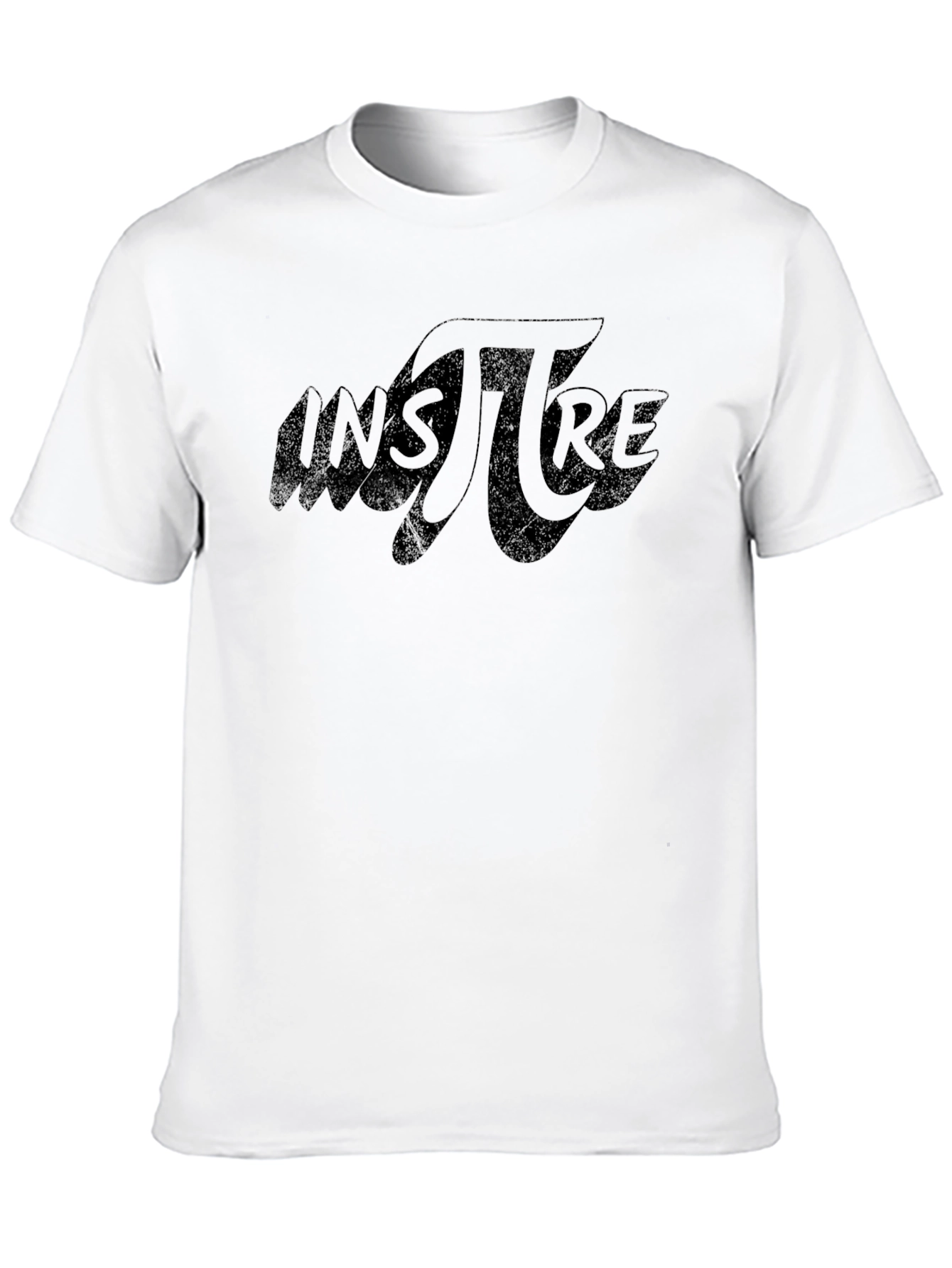 Inspire Graphic Tee - Black Cotton T-Shirt