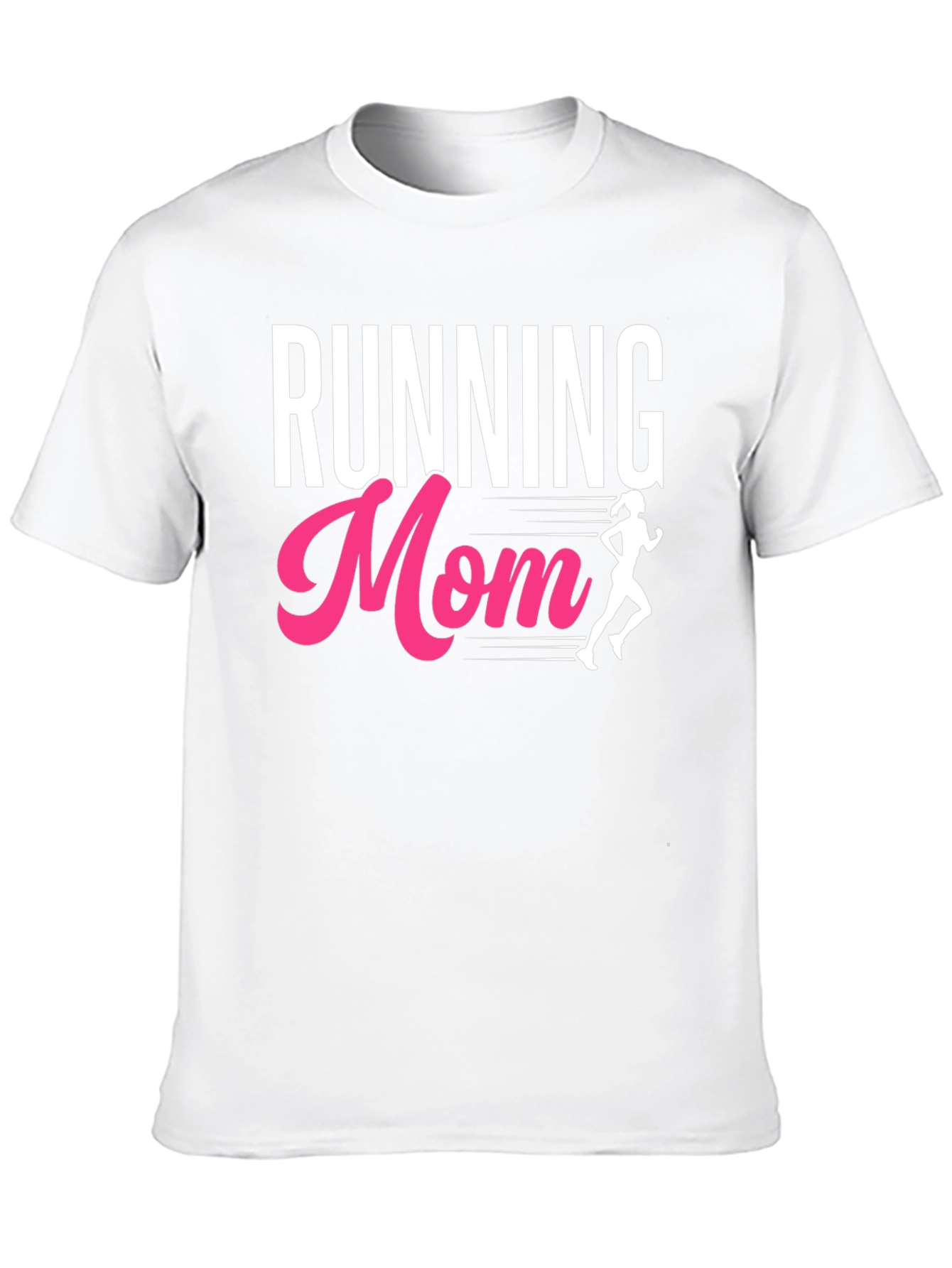 Running Mom Graphic Tee - Black