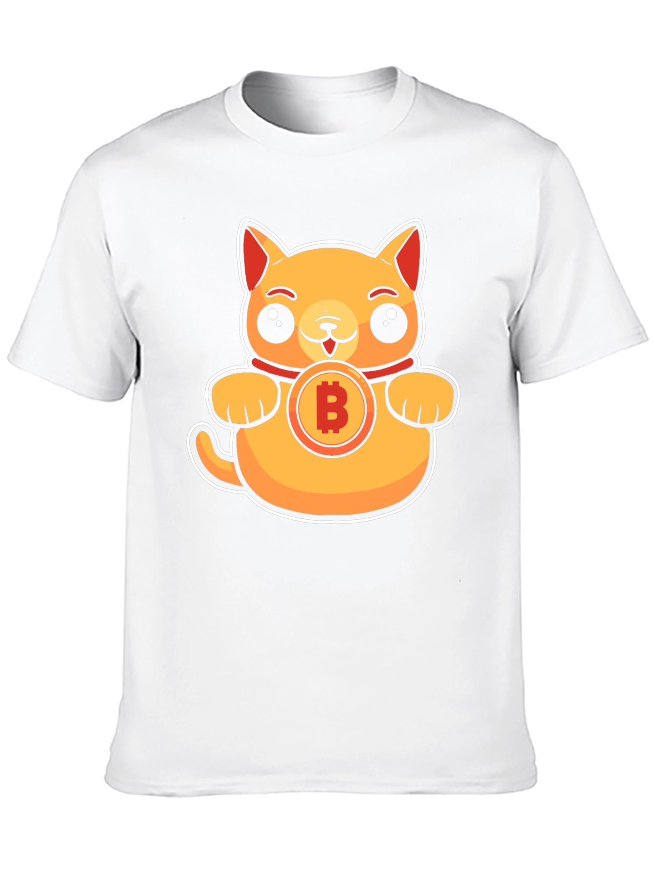 Bitcoin Kitty T-Shirt - Crypto Cat Tee