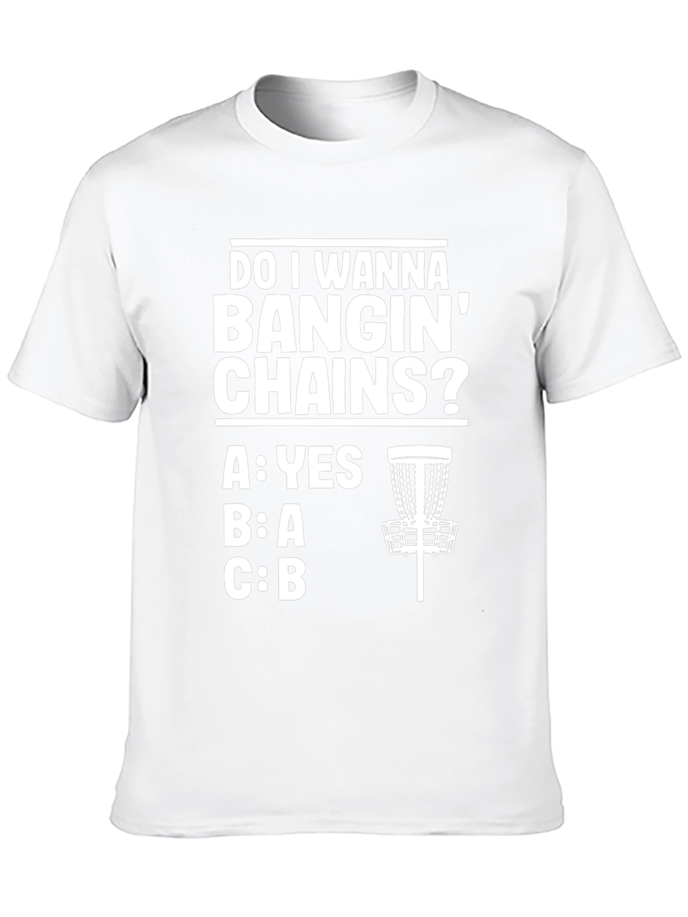 Banging Chains T-Shirt - Disc Golf Apparel