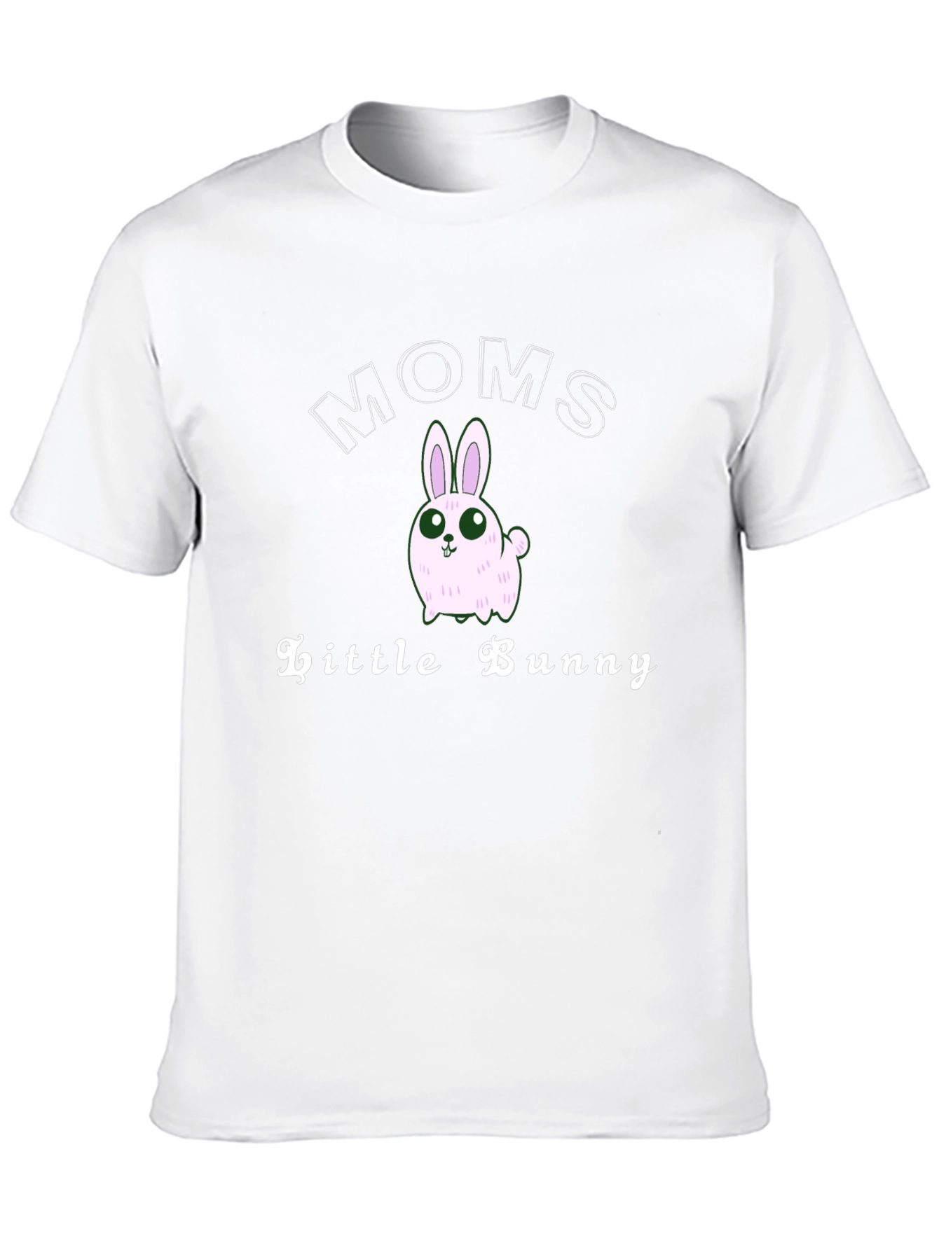 Moms Little Bunny T-Shirt - Cute Easter Gift