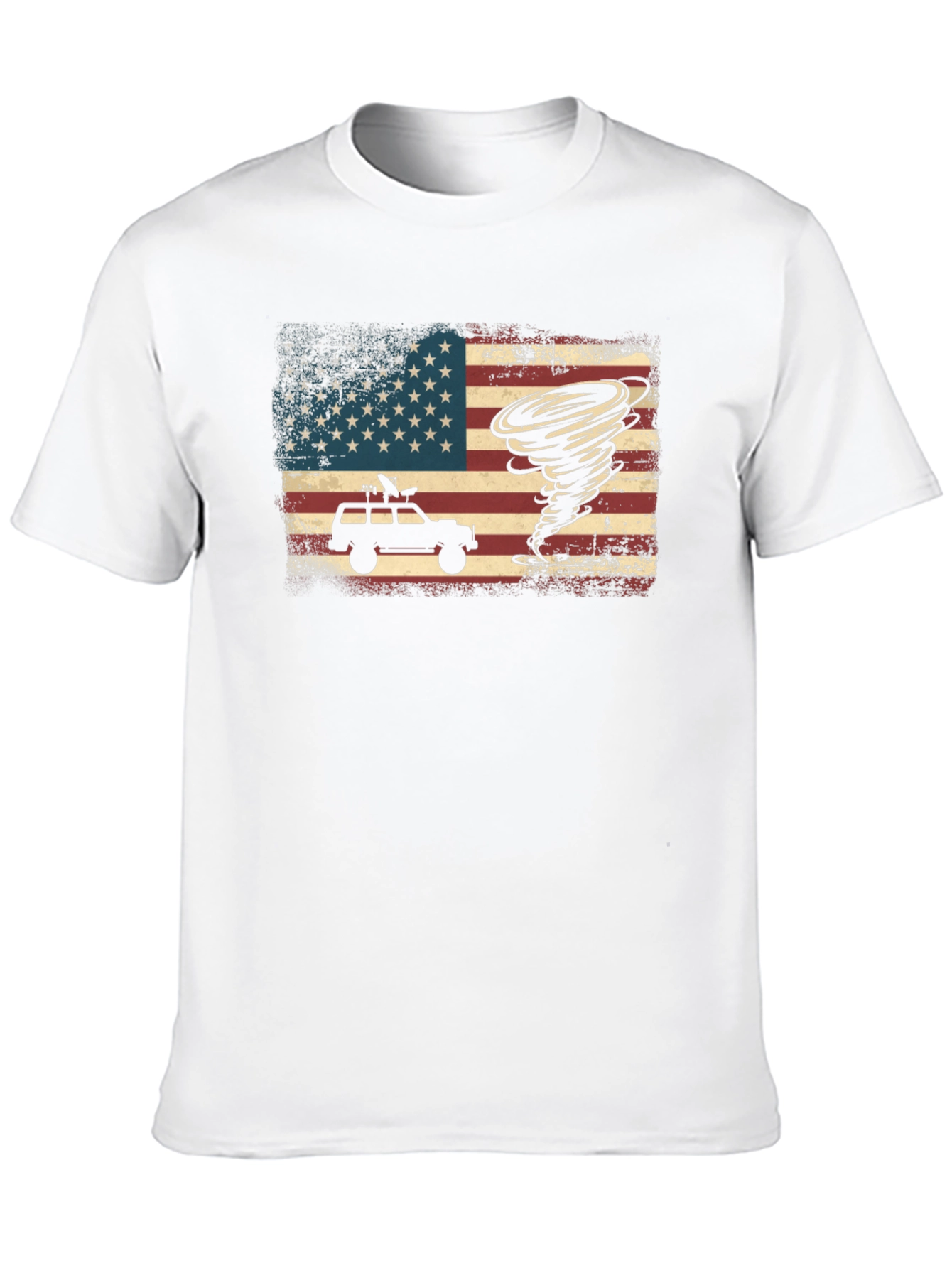 American Flag Storm Chaser T-Shirt